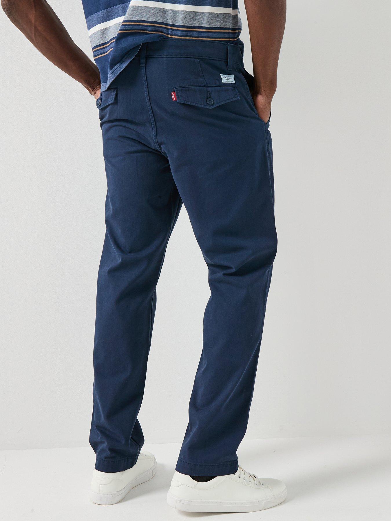 Image 2 of 4 of Levi's Xx Authentic Relaxed Fit Chinos - Navy