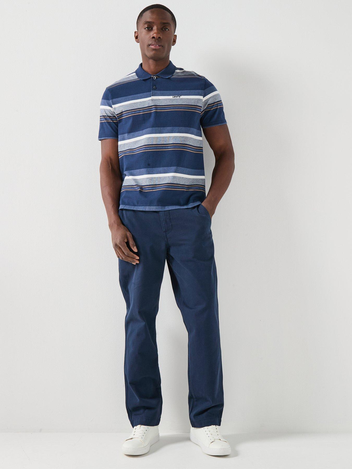 Image 3 of 4 of Levi's Xx Authentic Relaxed Fit Chinos - Navy