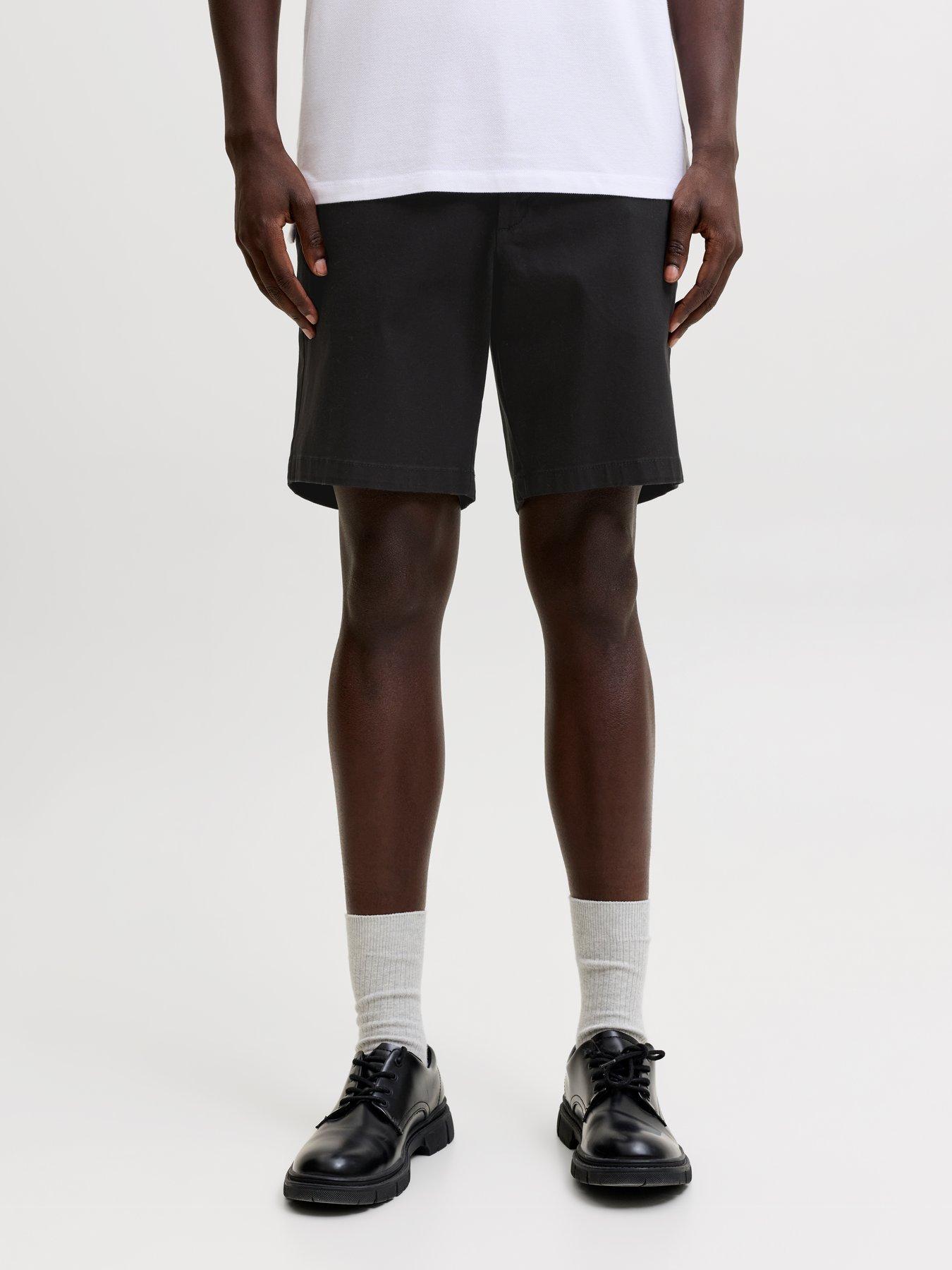 Image 4 of 5 of Jack & Jones Marco Dylan Chino Shorts 2Pk - Black