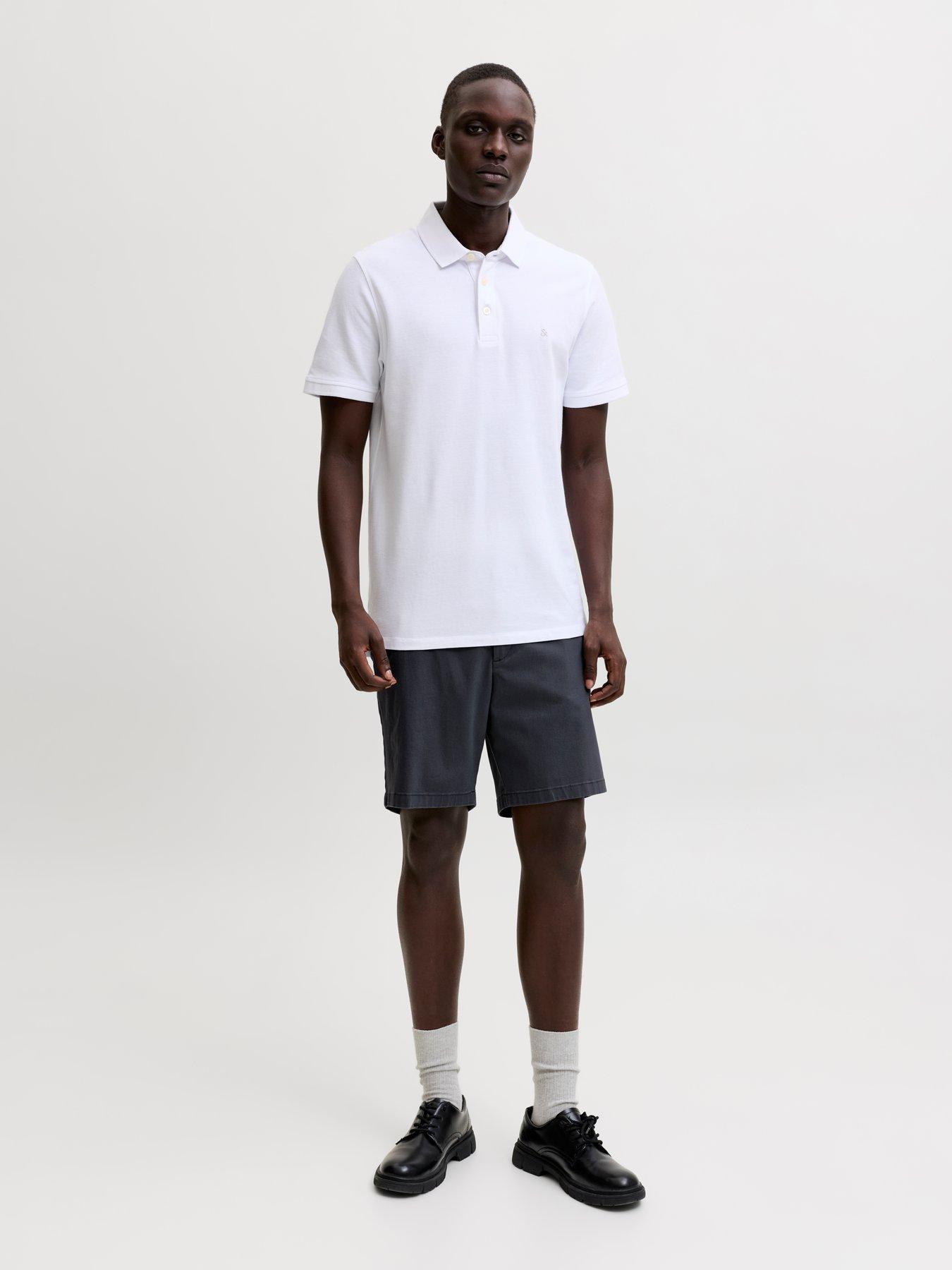 Image 5 of 5 of Jack & Jones Marco Dylan Chino Shorts 2Pk - Black
