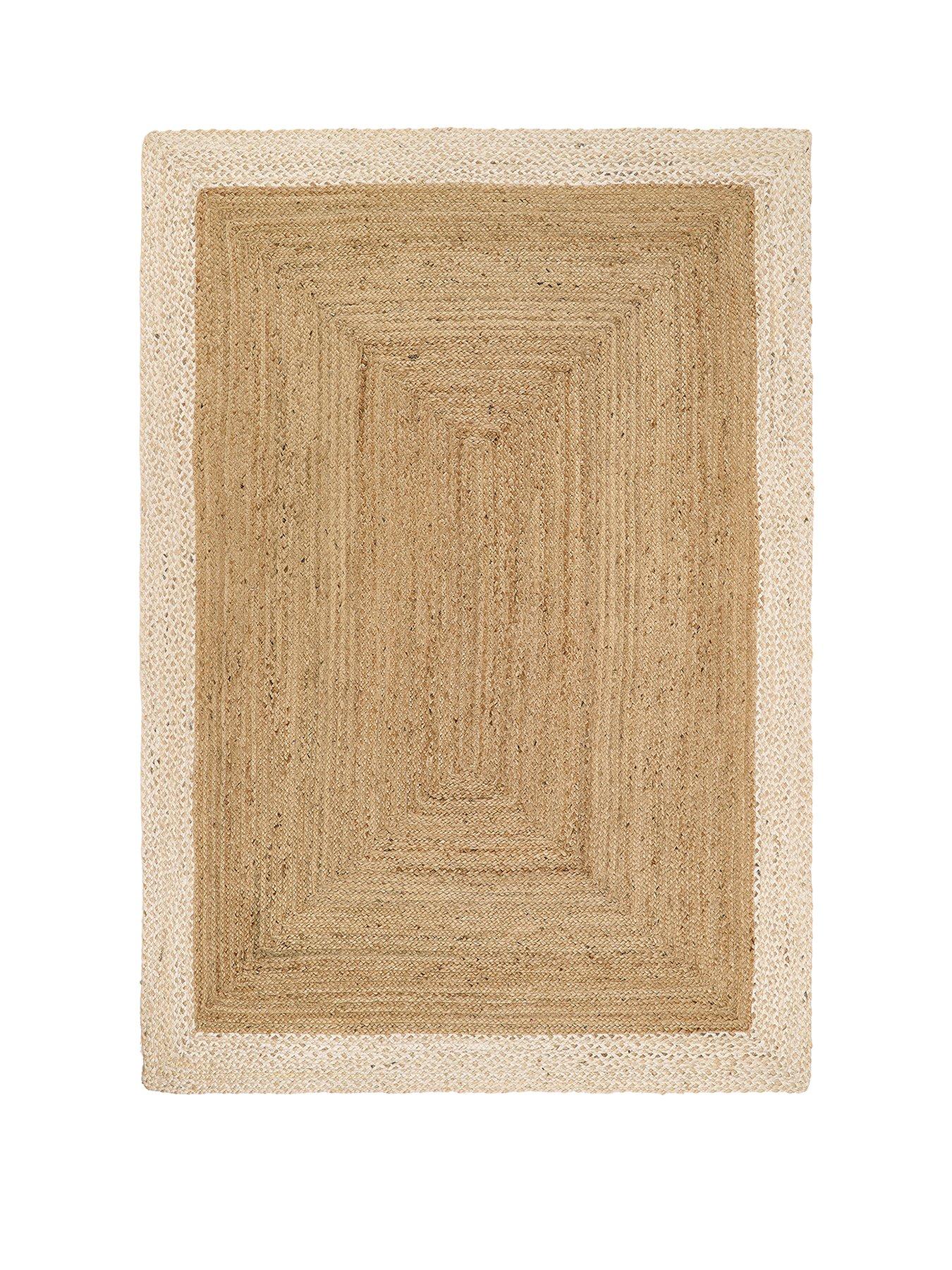very-home-jute-border-rug-beigestillFront
