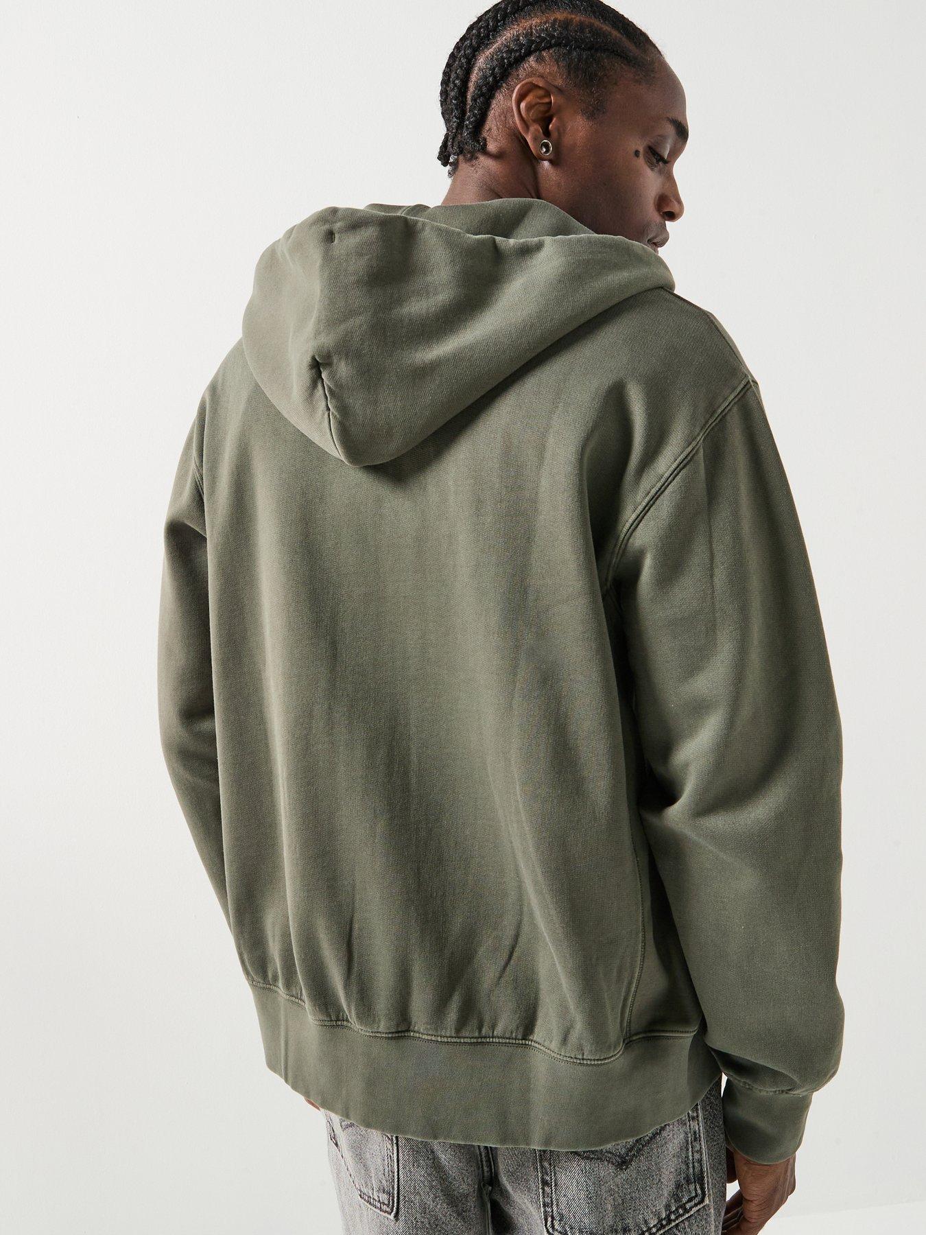 levis-authentic-relaxed-fit-zip-hoodie-greenstillFront