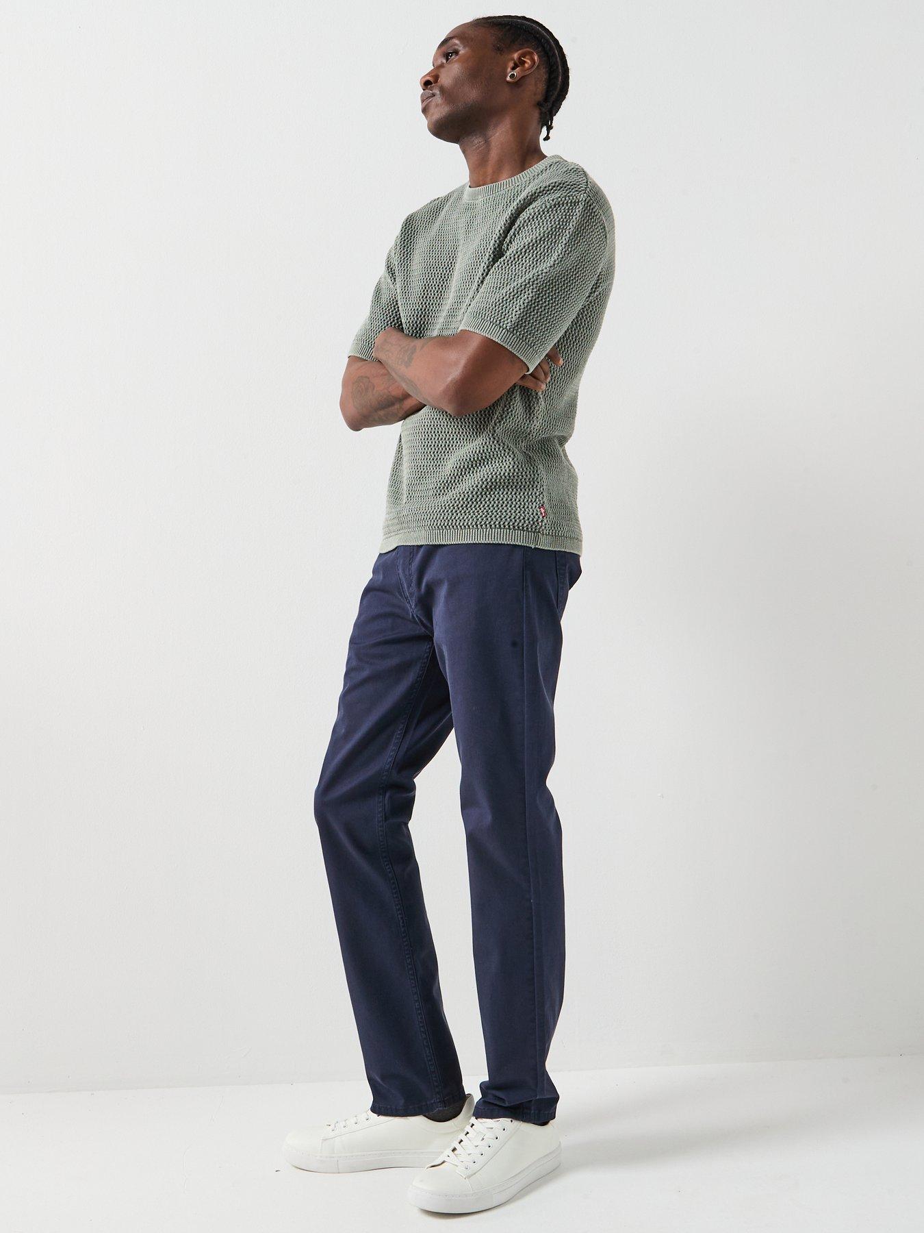 Image 5 of 5 of Levi's 511 Slim 5 Pocket Non Denim Trouser - Navy