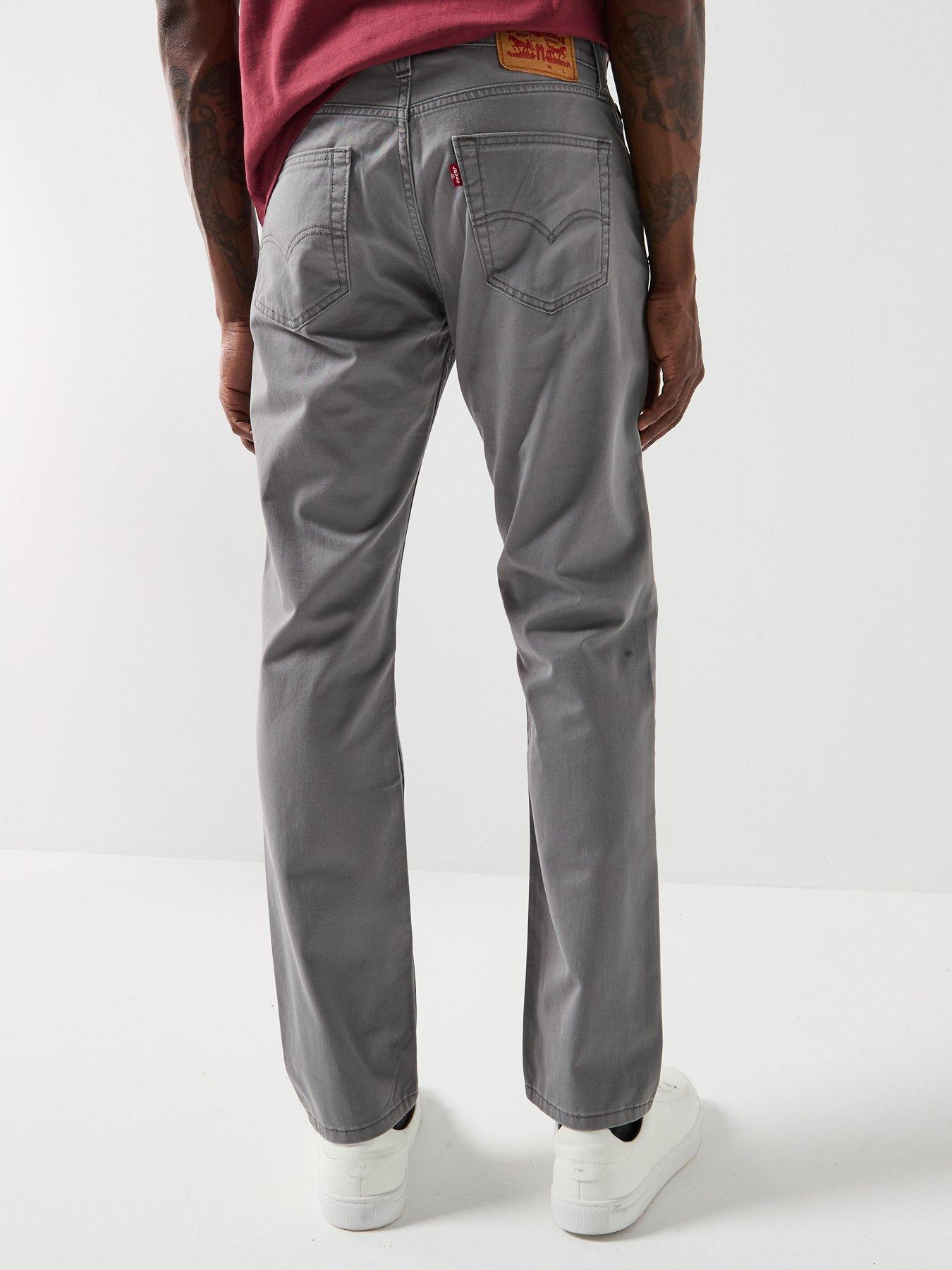 levis-511-slim-5-pocket-non-denim-trousers-greystillFront