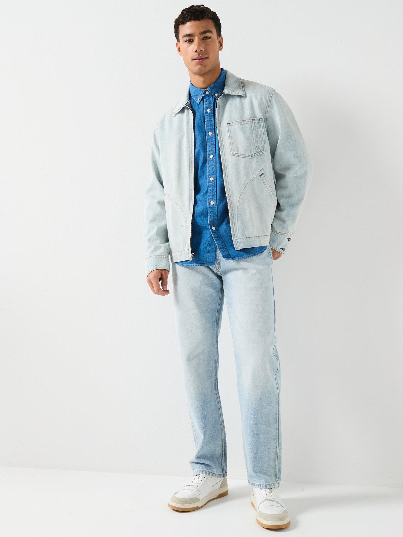 Image 5 of 5 of Levi's 555 Relaxed Straight Fit Jeans - Making My Way Blue