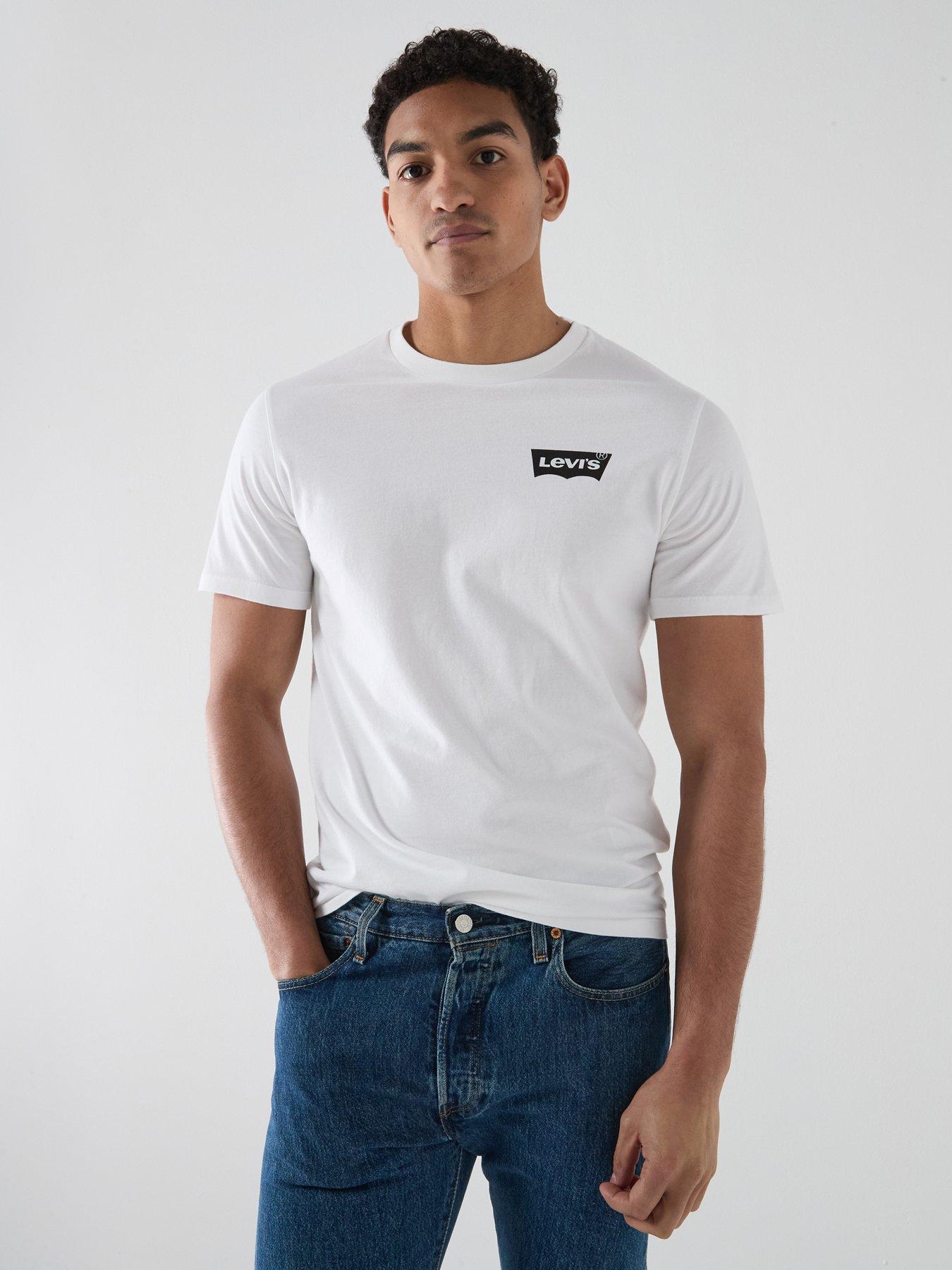 Image 1 of 4 of Levi's Small Graphic T-Shirt - White
