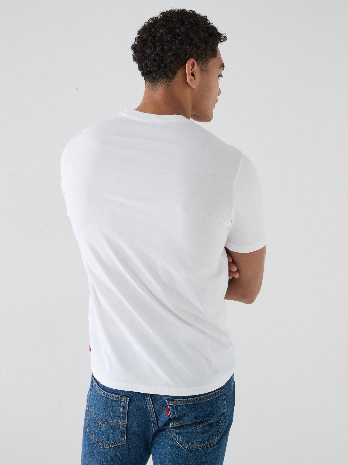 Image 2 of 4 of Levi's Small Graphic T-Shirt - White