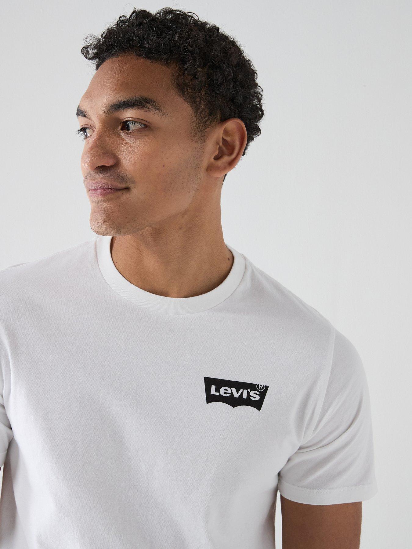 Image 4 of 4 of Levi's Small Graphic T-Shirt - White