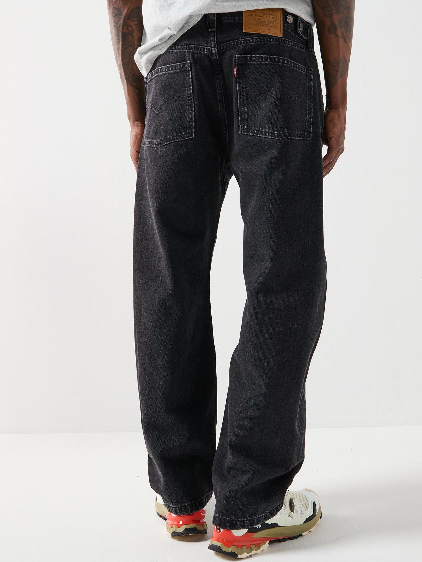 Image 2 of 6 of Levi's Baggy Barrel Fit Forget Me Not Jeans - Black