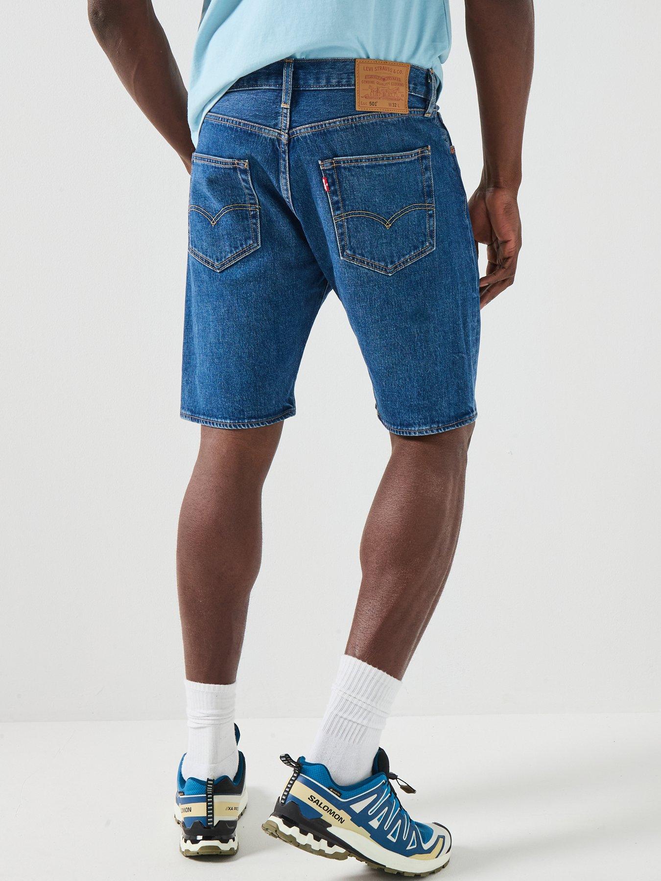 levis-501-original-denim-shorts-early-nights-bluestillFront