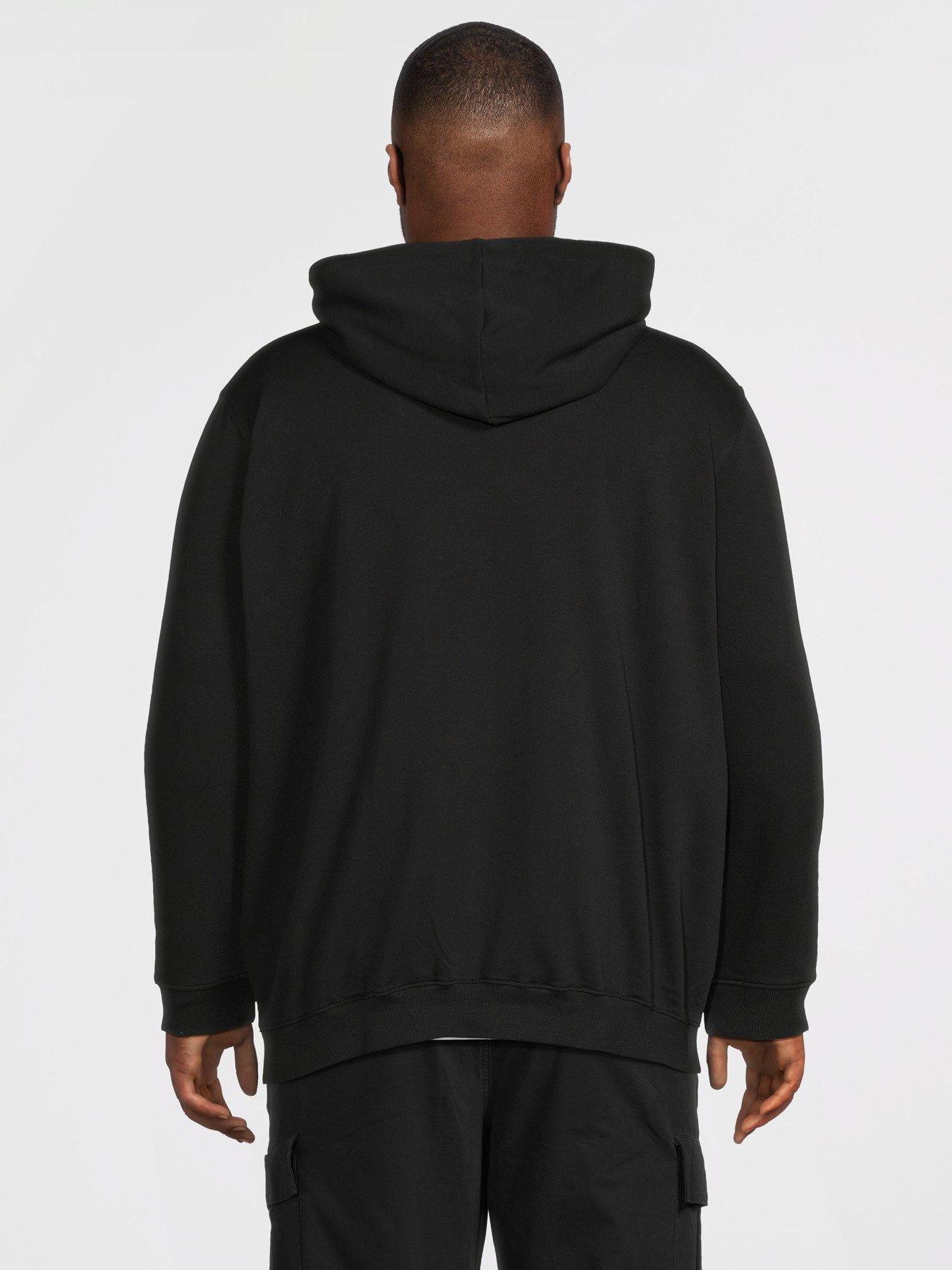 jack-jones-plus-college-hoodie-blackstillFront