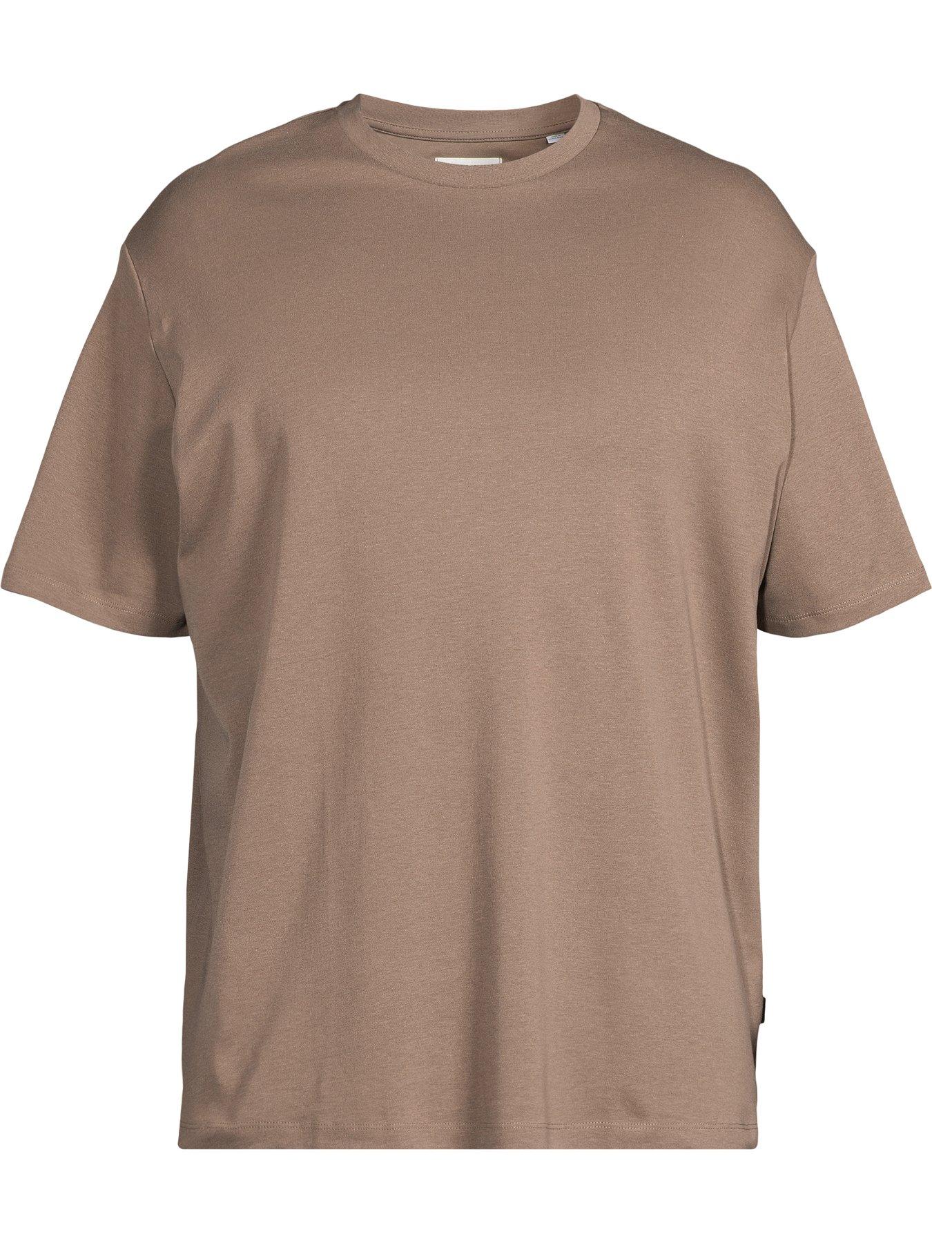 Image 5 of 5 of Jack & Jones Plus Premium Summer Graphic T-Shirt - Brown