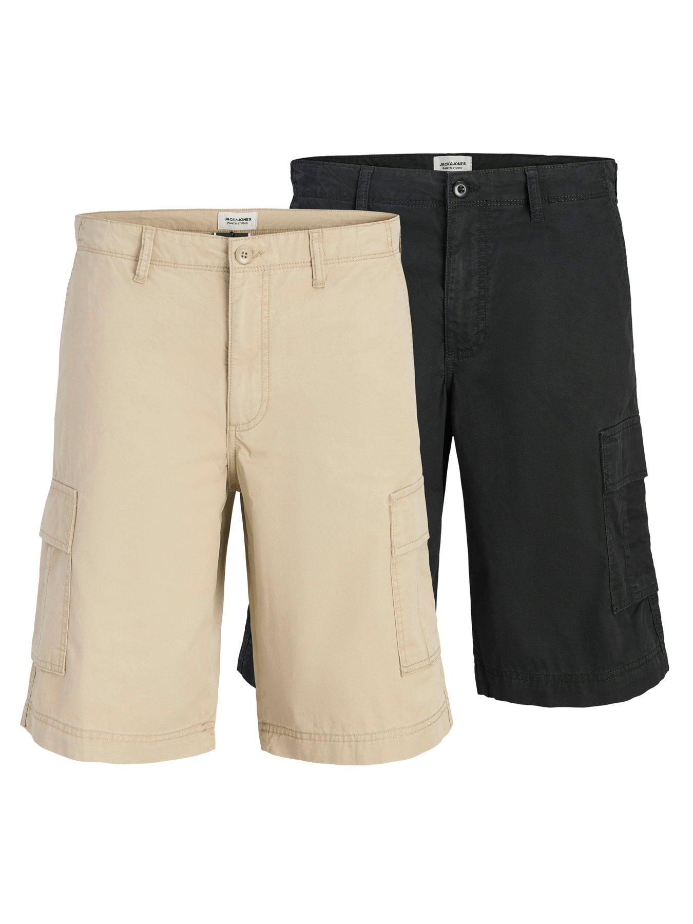 Image 1 of 7 of Jack & Jones Matty Cargo Shorts 2Pk - Black