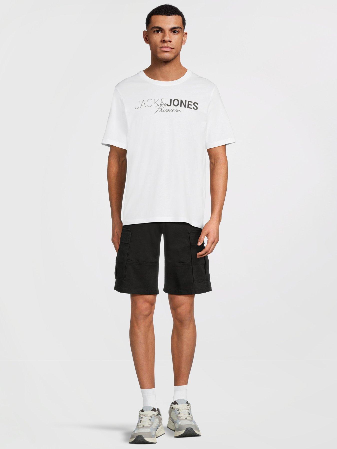 Image 4 of 5 of Jack & Jones Short Sleeve T-Shirt 4Pk - Multi