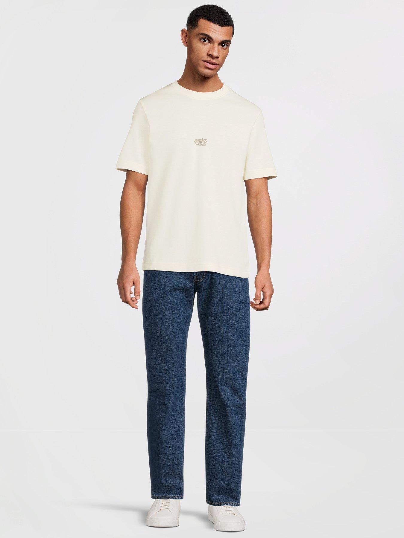 Image 4 of 6 of Jack & Jones Back Print Short Sleeve T-Shirt 3Pk - Multi
