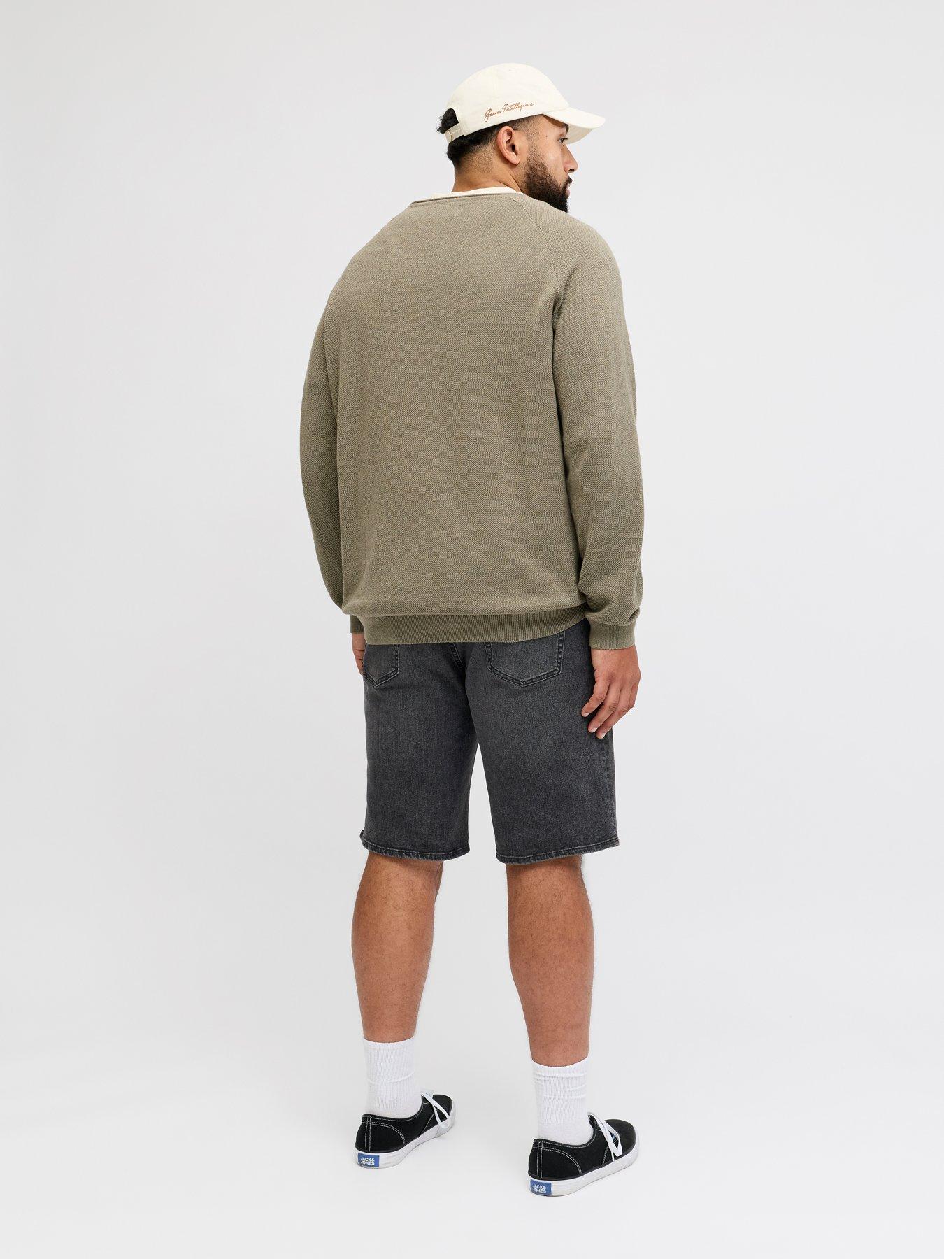 jack-jones-plus-rick-original-denim-shorts-blackstillFront