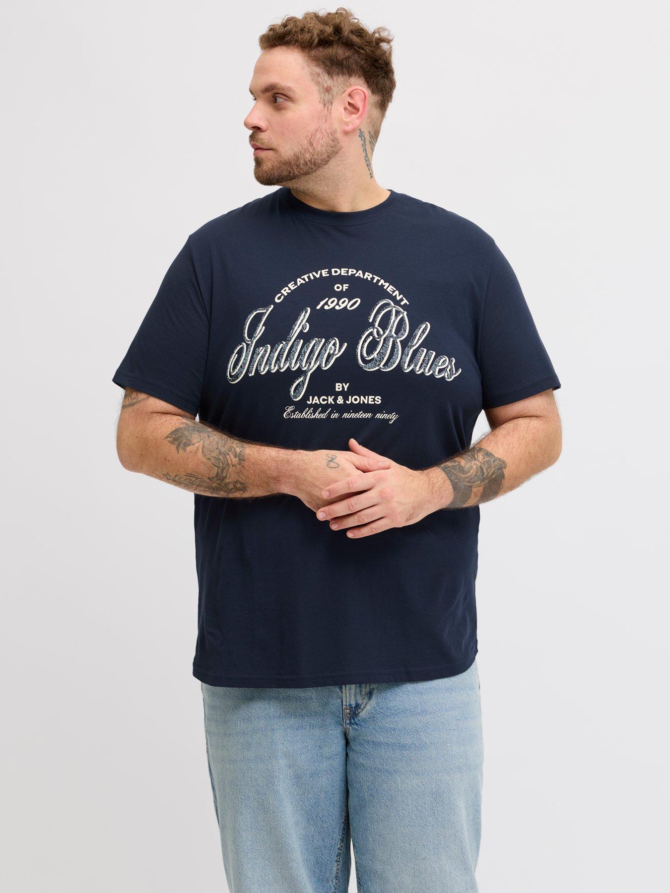 jack-jones-plus-denver-graphic-t-shirt-navyfront