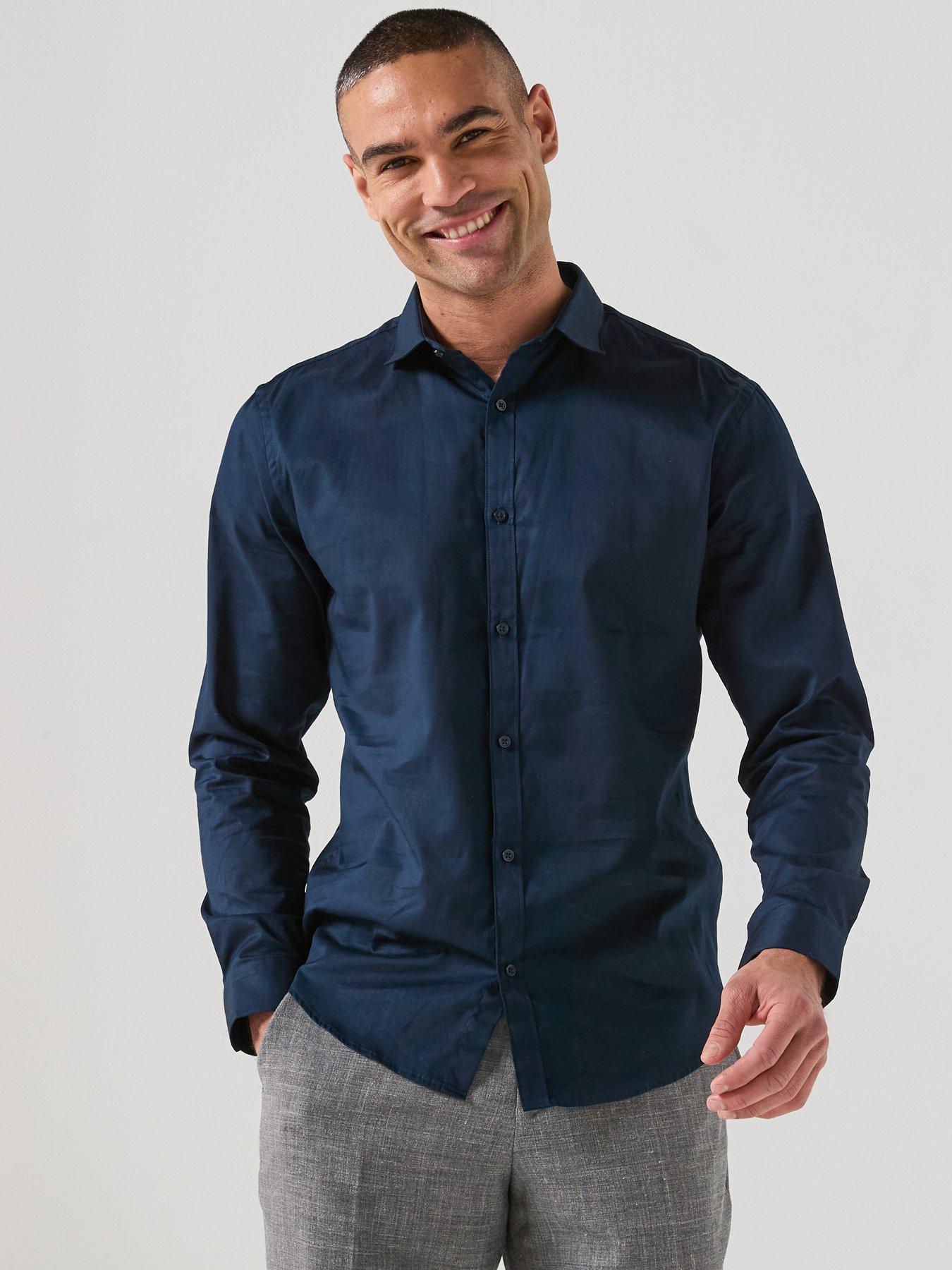Shirts | Blue | Dress Shirts | Men | Very