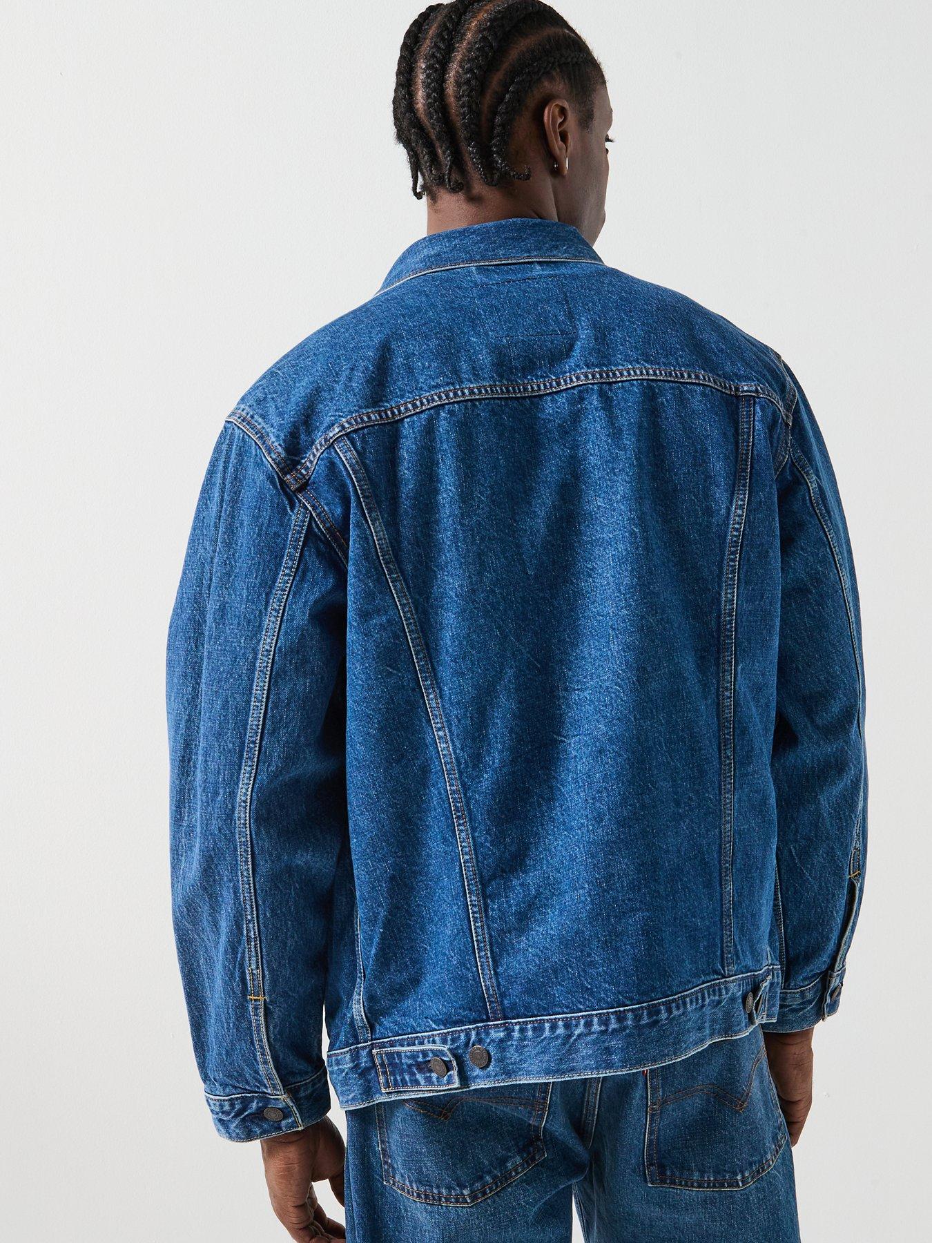 Image 2 of 6 of Levi's Relaxed Fit Denim Trucker Jacket - Blue