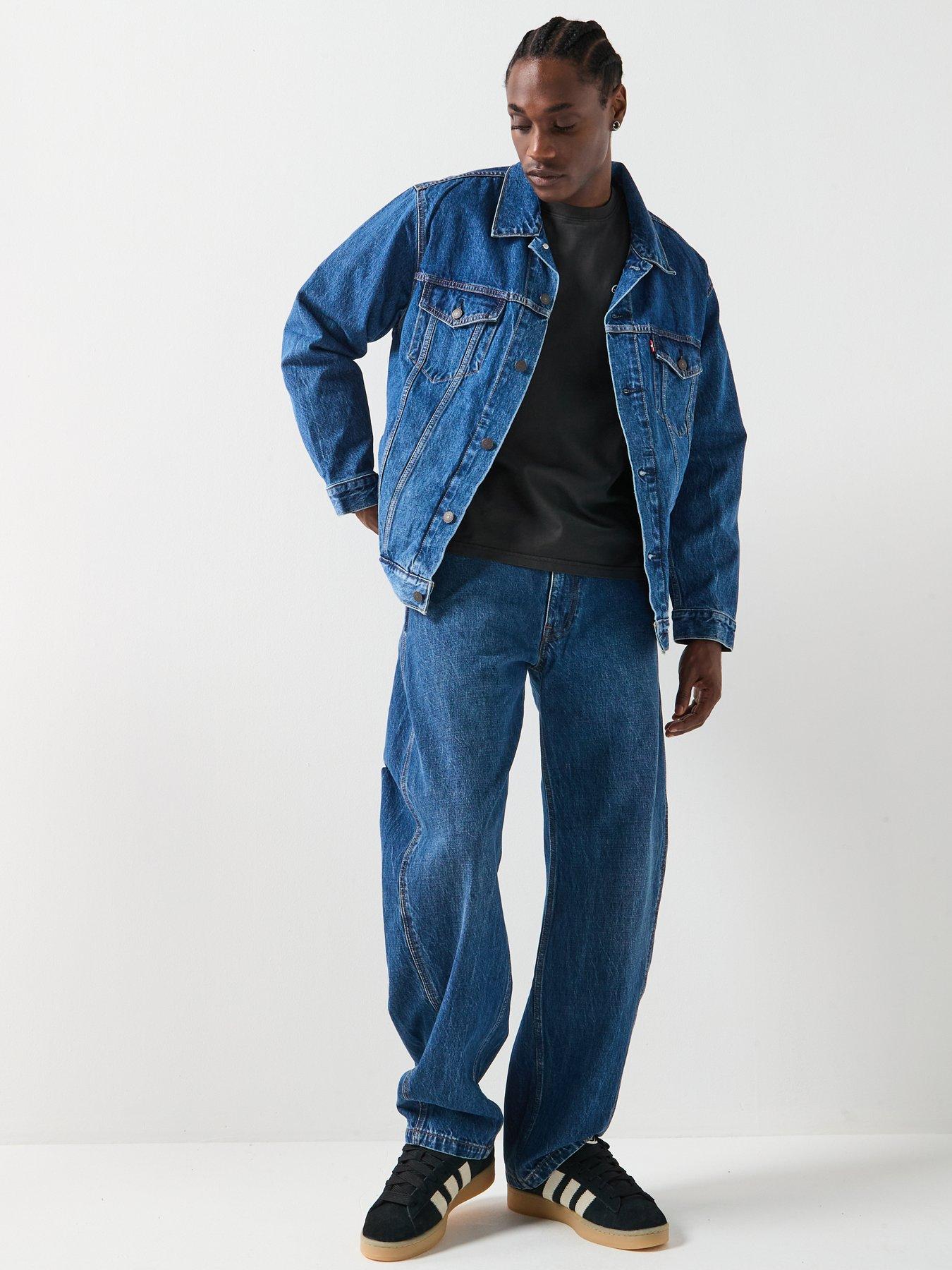 Image 3 of 6 of Levi's Relaxed Fit Denim Trucker Jacket - Blue