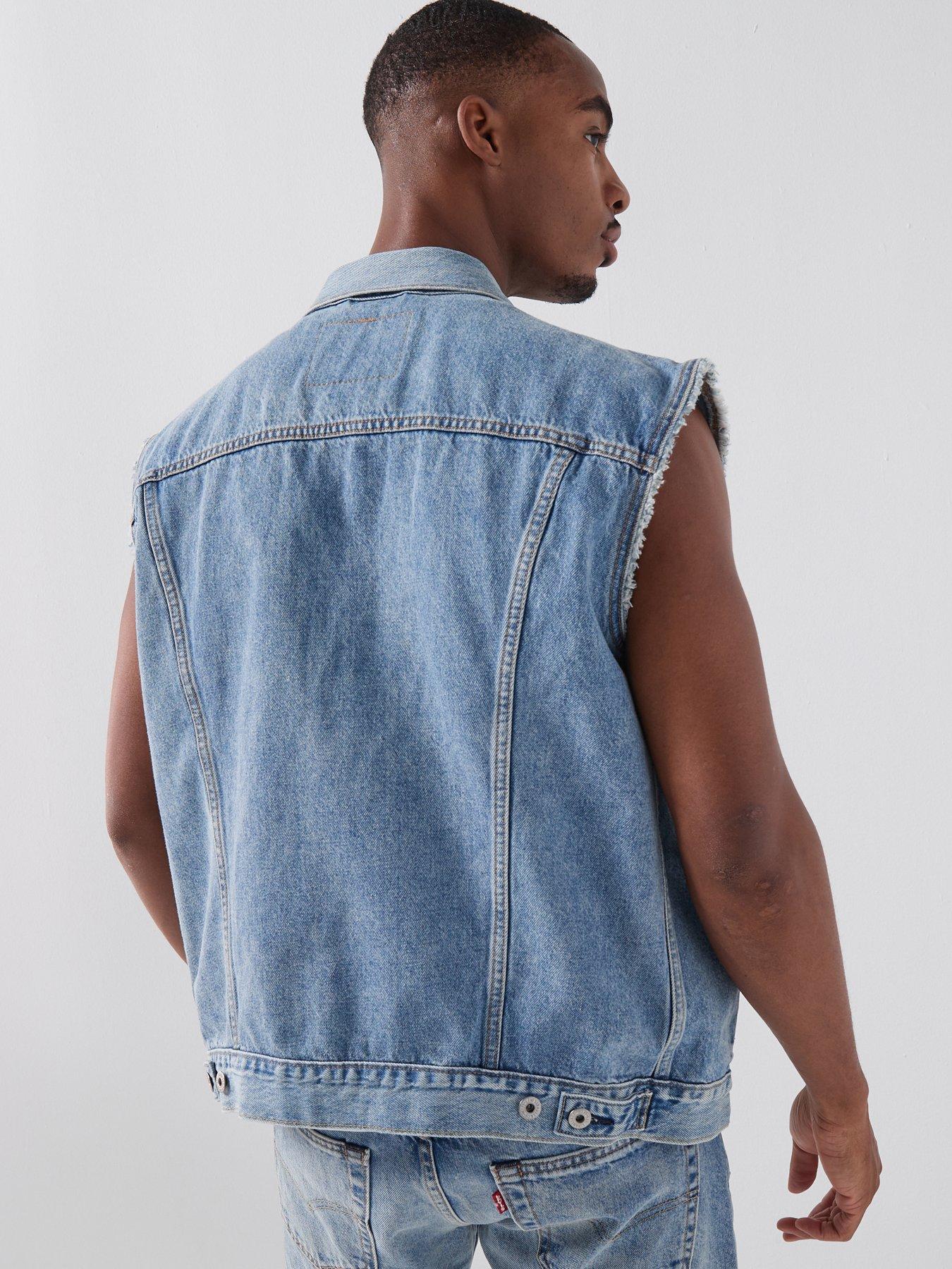 Image 2 of 4 of Levi's Levi's Relaxed Fit Denim Trucker Vest