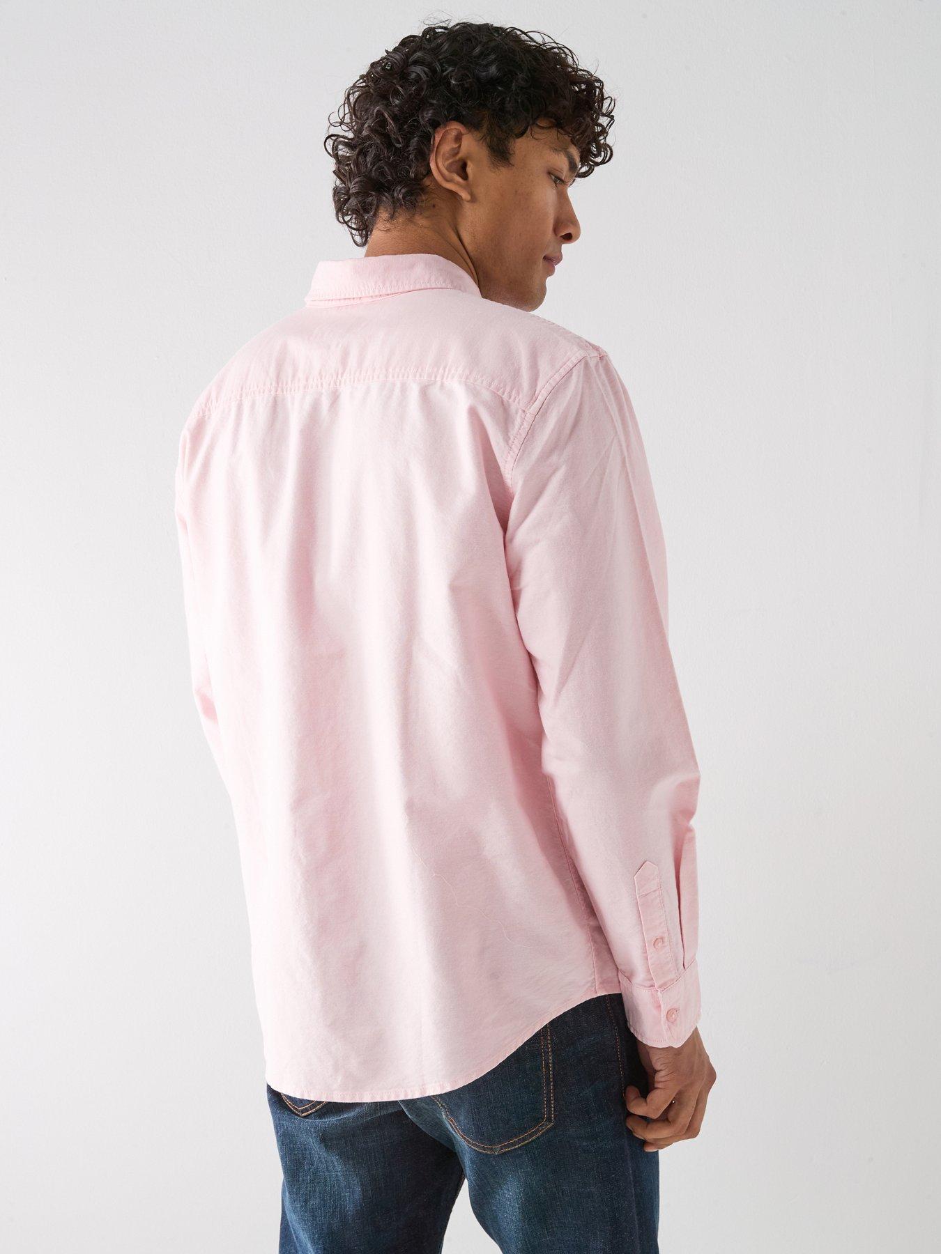 Image 2 of 5 of Levi's Authentic Button Down Long Sleeve Shirt - Pink