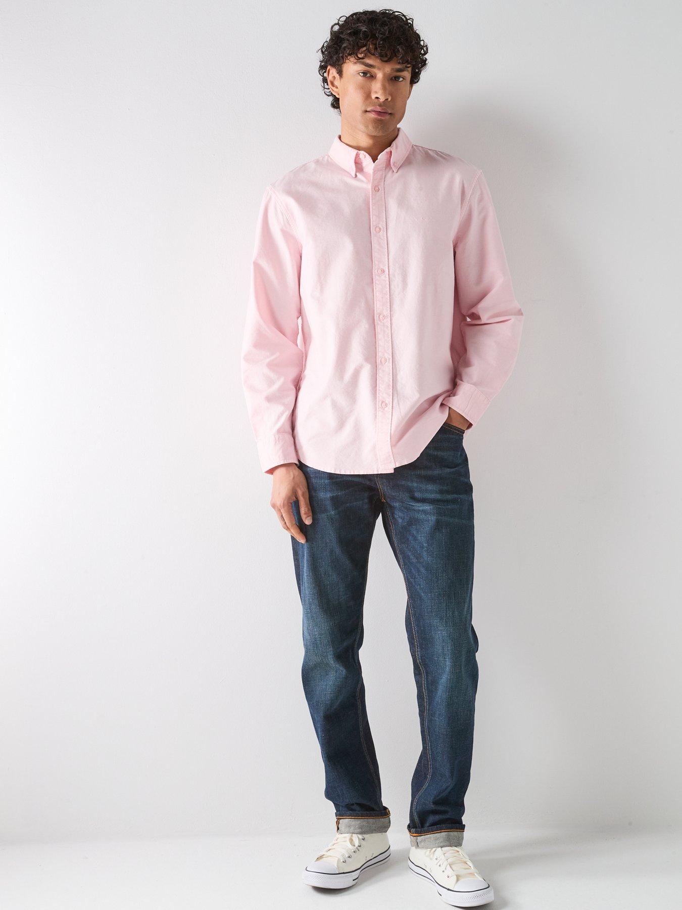 Image 3 of 5 of Levi's Authentic Button Down Long Sleeve Shirt - Pink