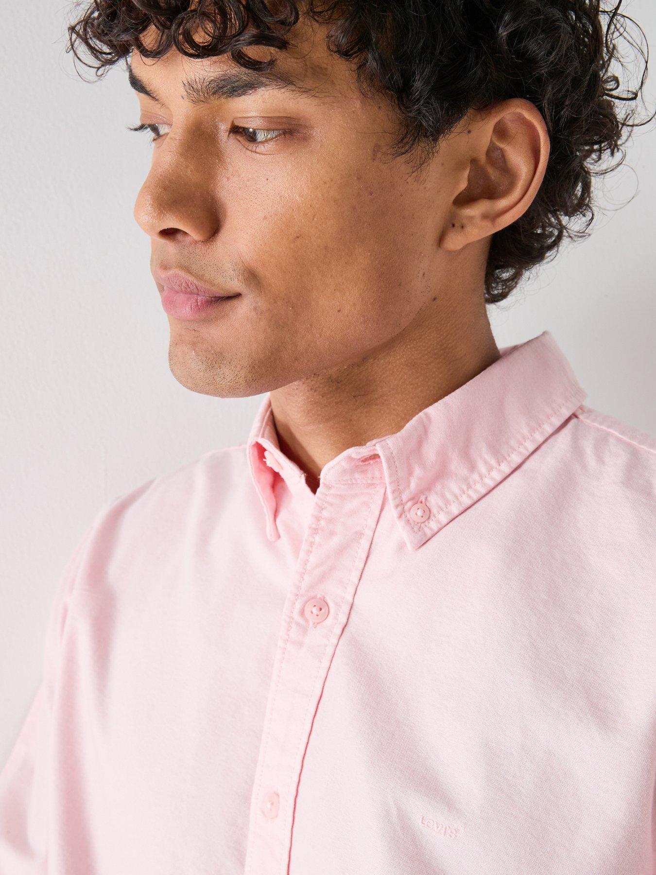 Image 4 of 5 of Levi's Authentic Button Down Long Sleeve Shirt - Pink