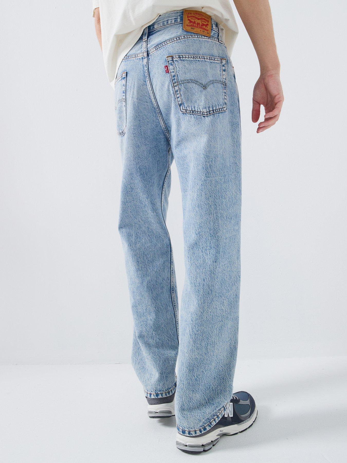 Image 2 of 5 of Levi's 565 Loose Straight Fit Jeans - Always Here Light Blue