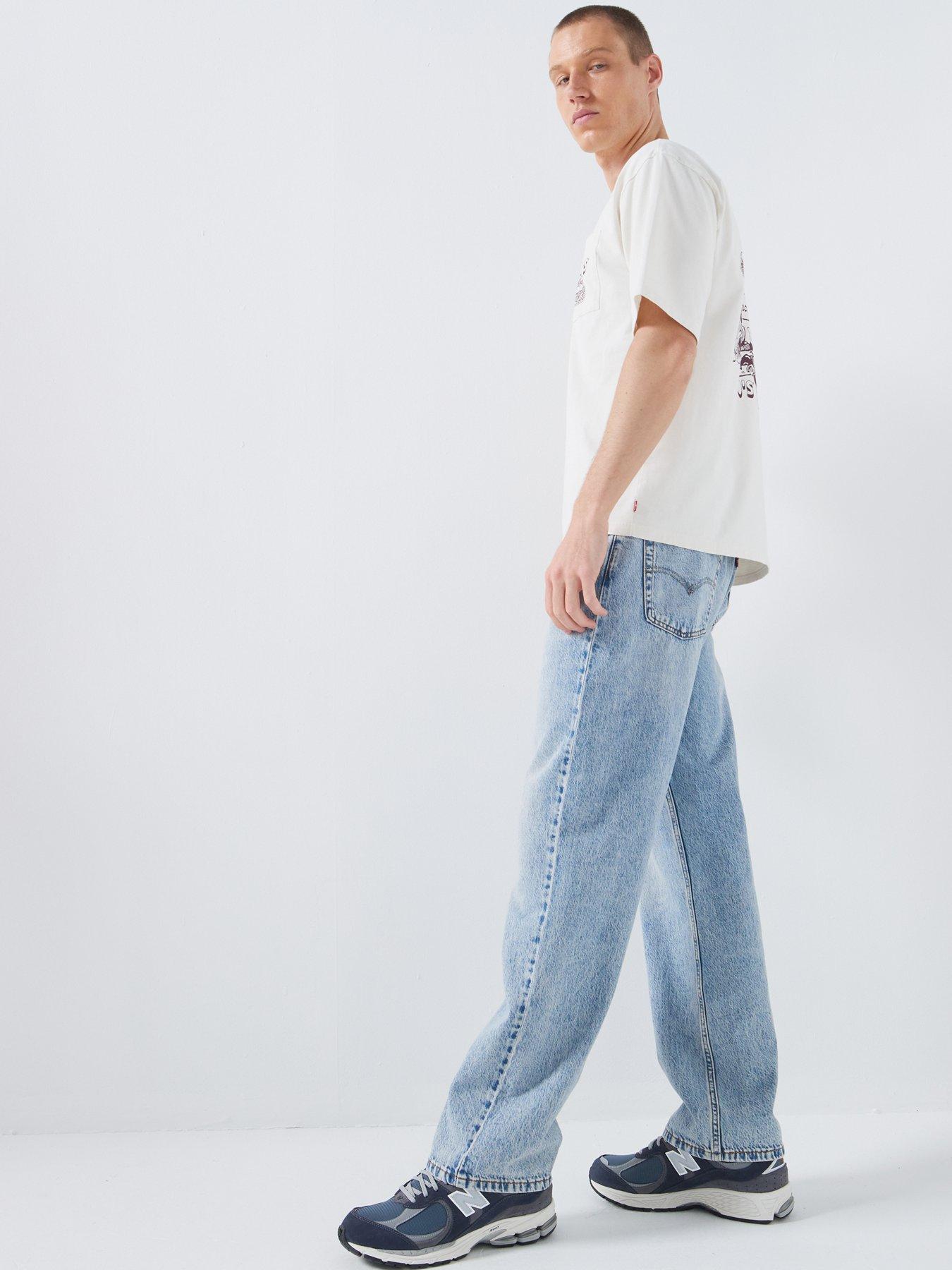 Image 5 of 5 of Levi's 565 Loose Straight Fit Jeans - Always Here Light Blue