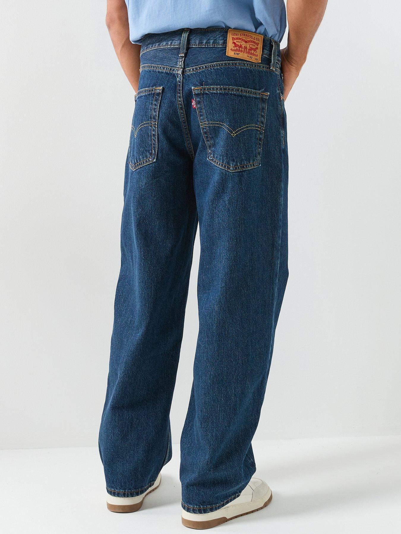 Image 2 of 5 of Levi's 578 Baggy Loose Fit Jeans - Rinse Crusader