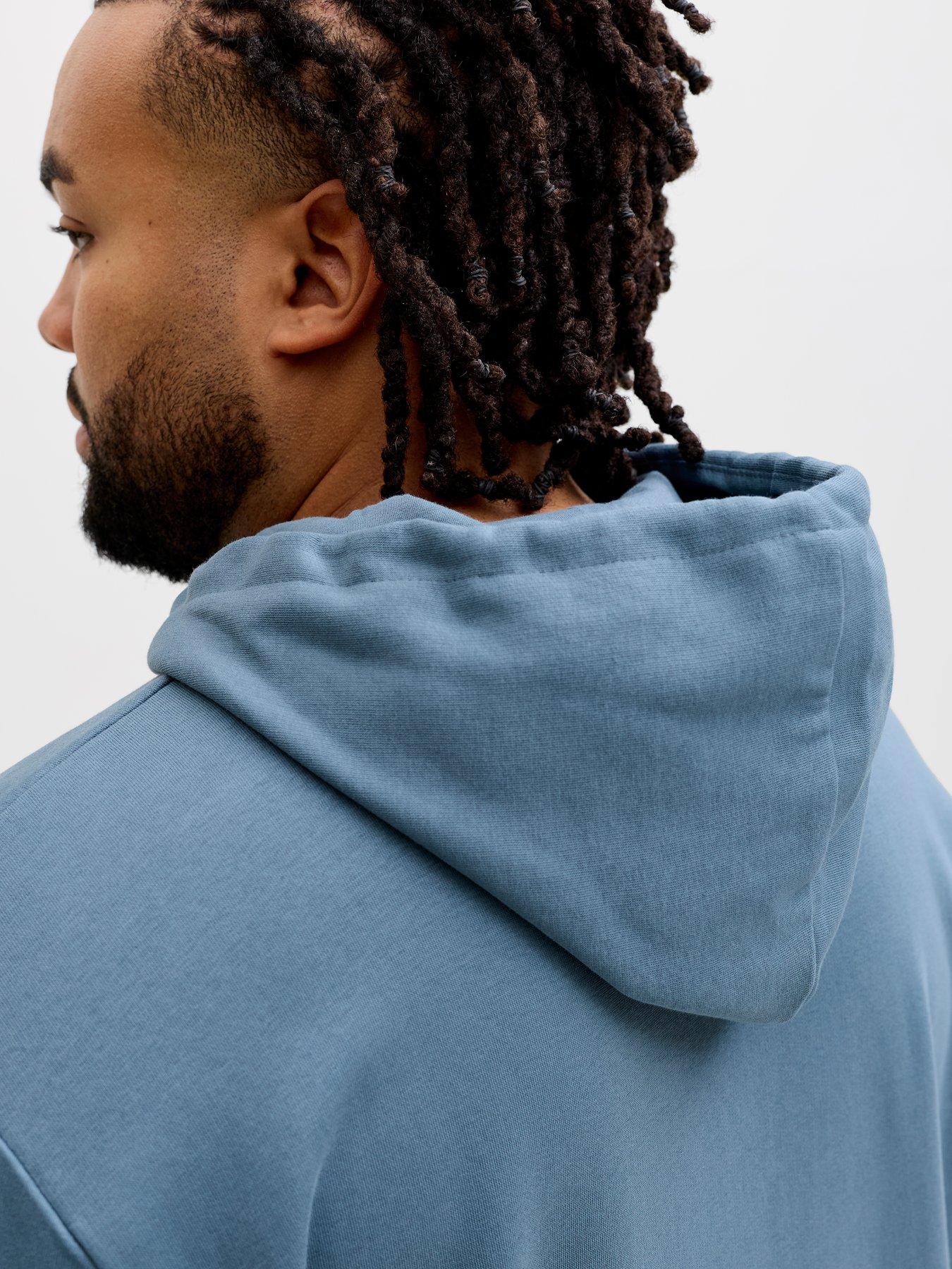 jack-jones-plus-logo-hoodie-bluedetail