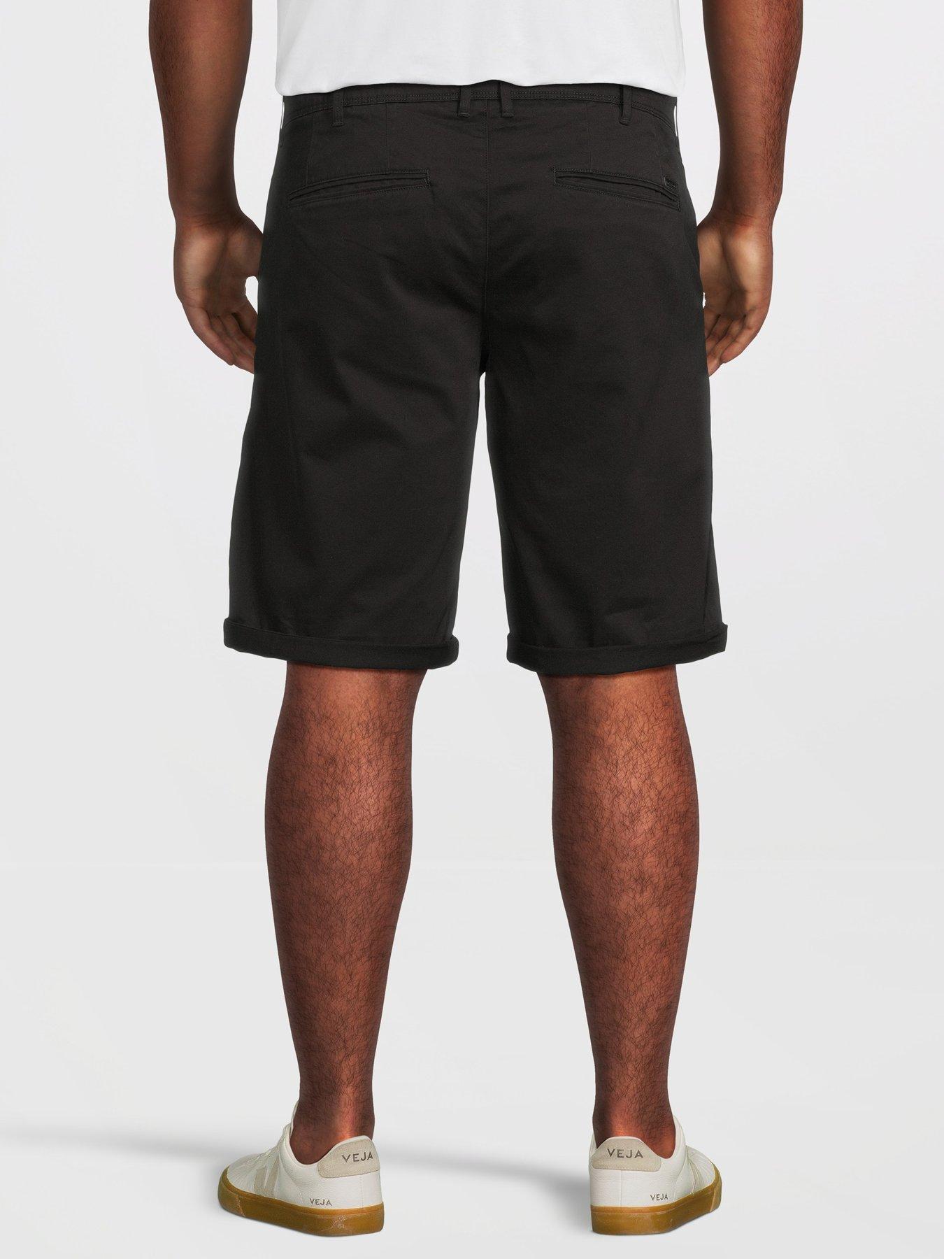 Image 2 of 5 of Jack & Jones Plus Bowie Shorts - Black