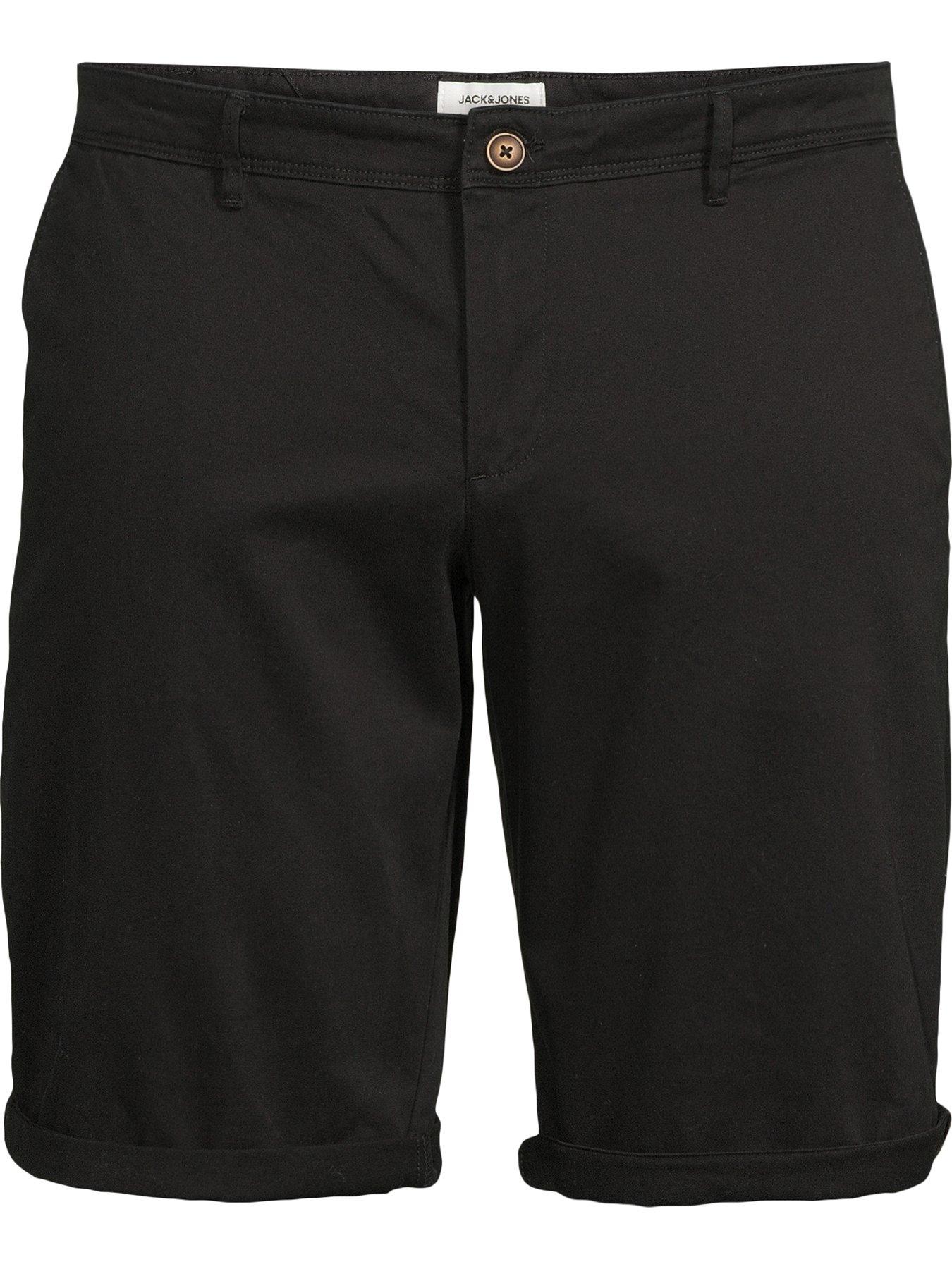 Image 5 of 5 of Jack & Jones Plus Bowie Shorts - Black