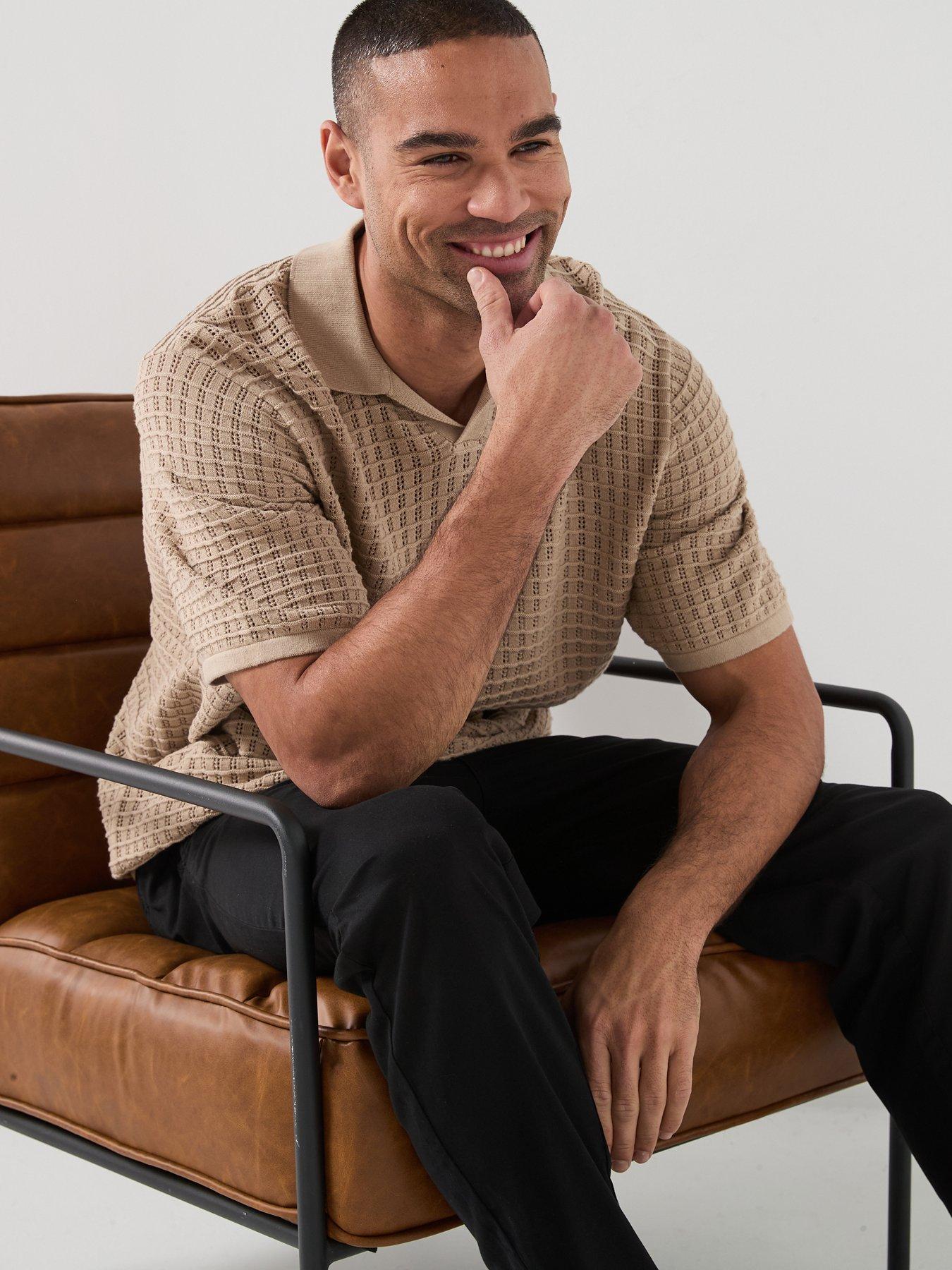 jack-jones-nantucket-knit-split-neck-polo-shirt-light-brownoutfit
