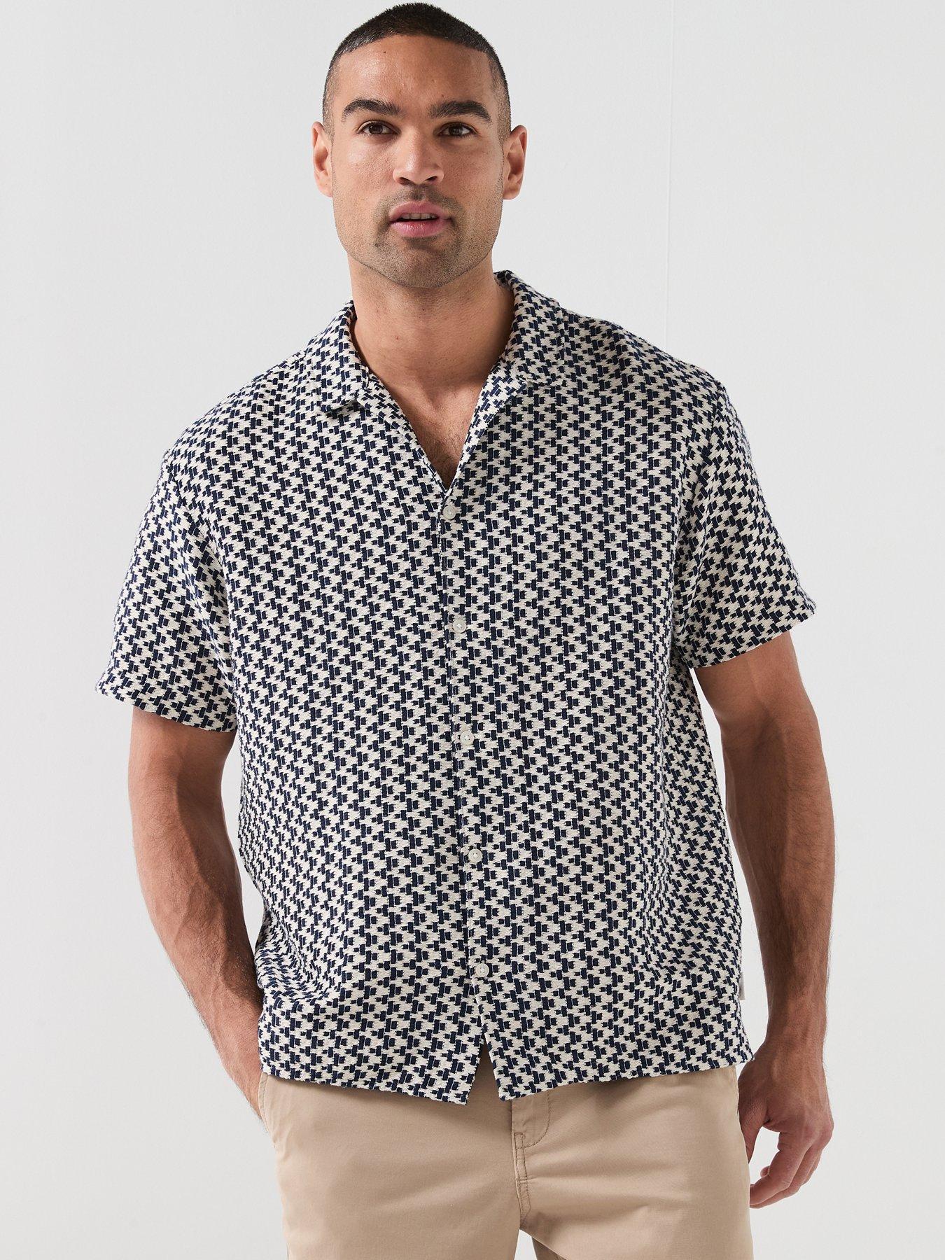 Jack & Jones Jack  &  Jones Montauk Short Sleeve Crochet Shirt