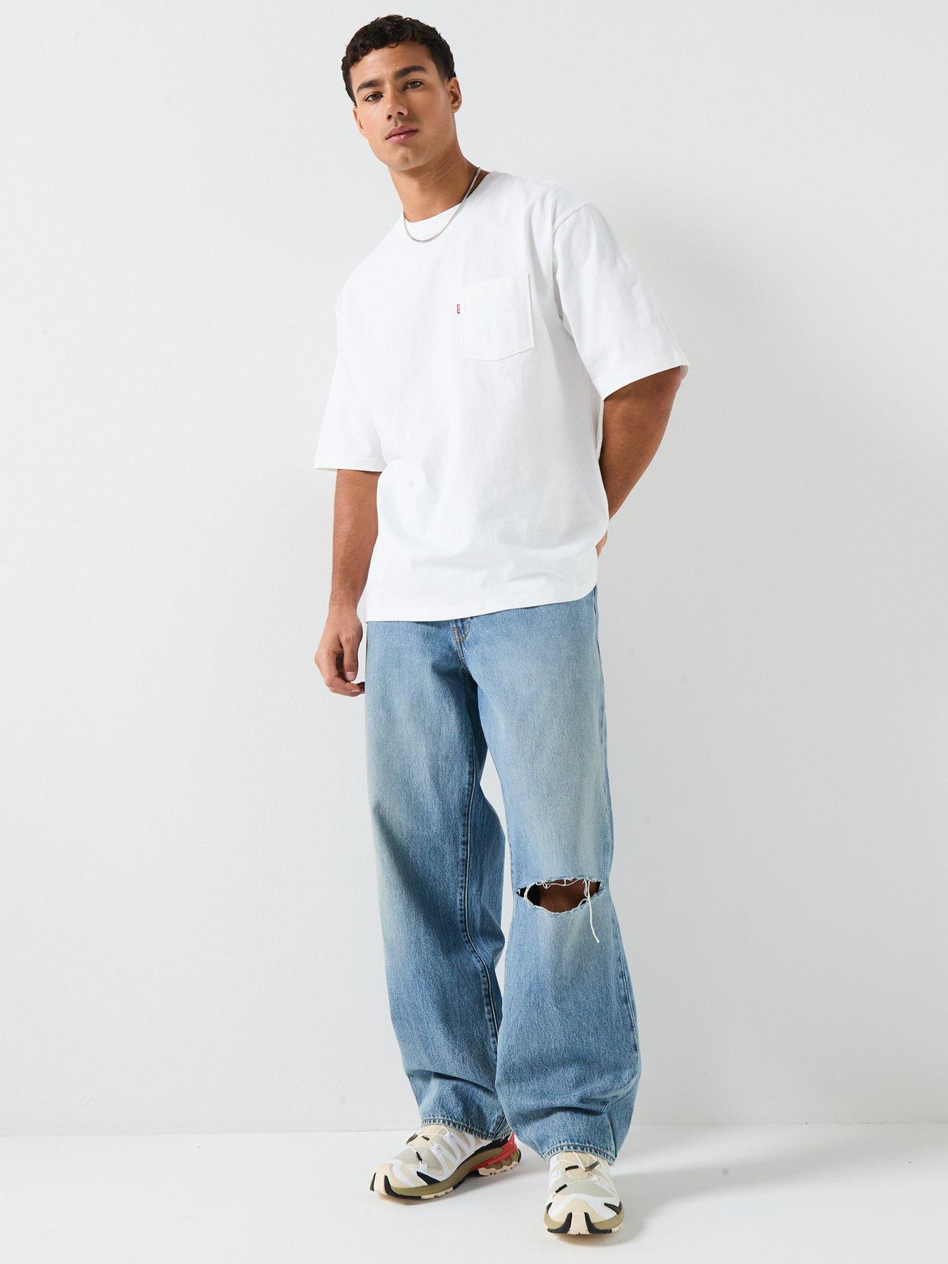 Image 5 of 6 of Levi's Pocket Loose Fit T-Shirt - Bright White