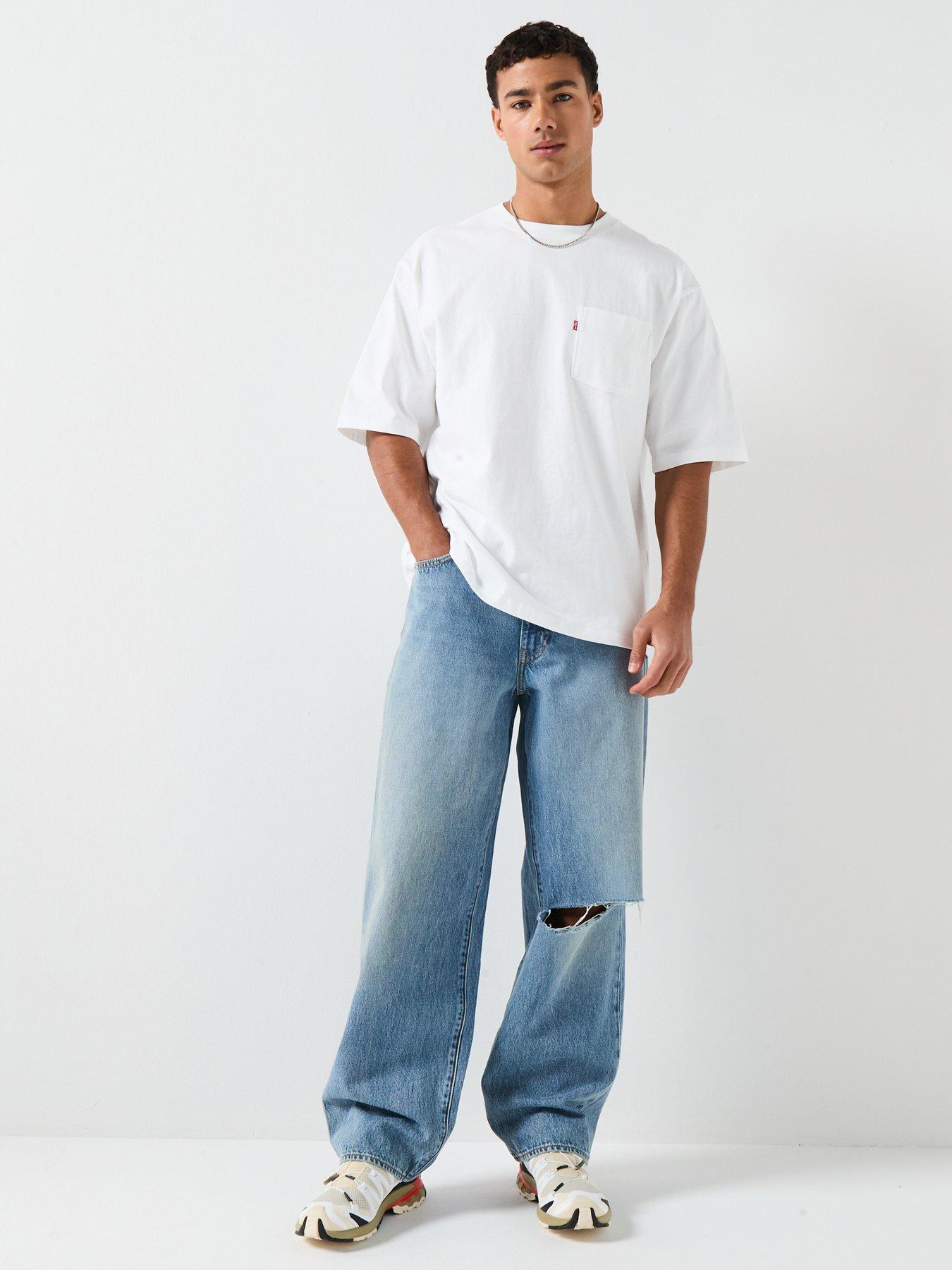Image 6 of 6 of Levi's Pocket Loose Fit T-Shirt - Bright White