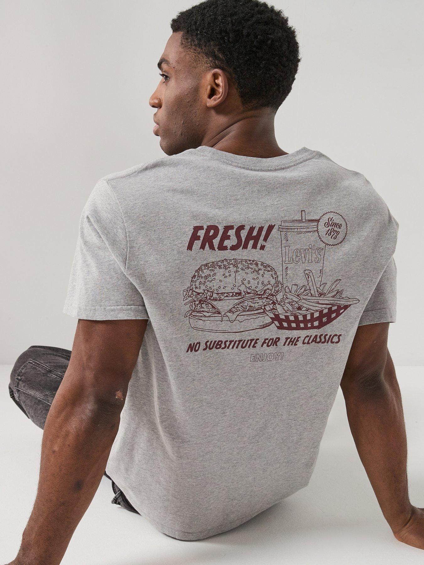 Levi's Levi's No Substitute For The Classics Burger Back Graphic Relaxed Fit T-shirt