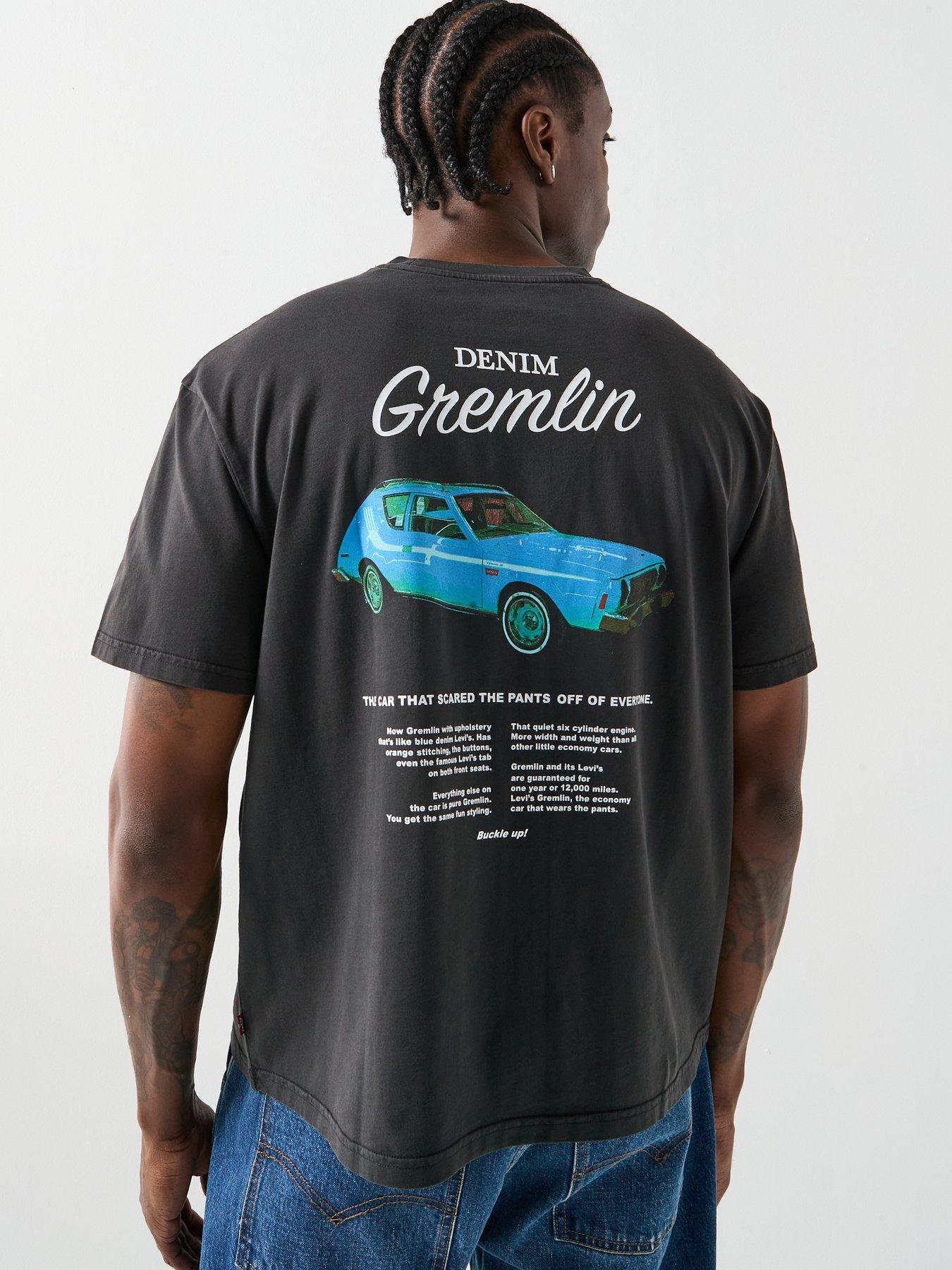 Levi's Gremlin Auto Boxy Fit T-Shirt - Black