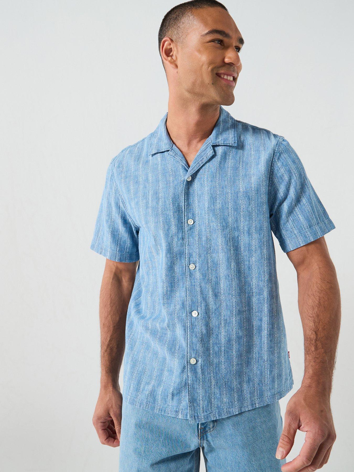 Levi's Sunset Short Sleeve Shirt - Light Blue