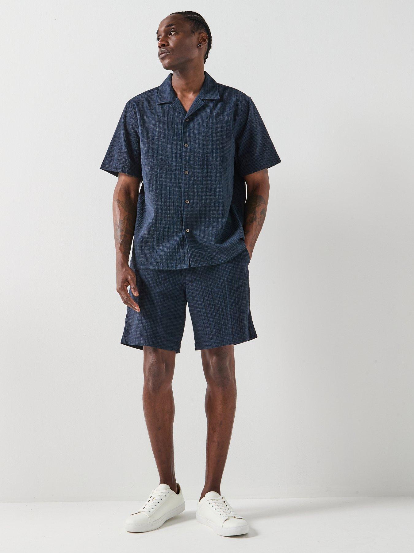 levis-sunset-short-sleeve-shirt-navyback