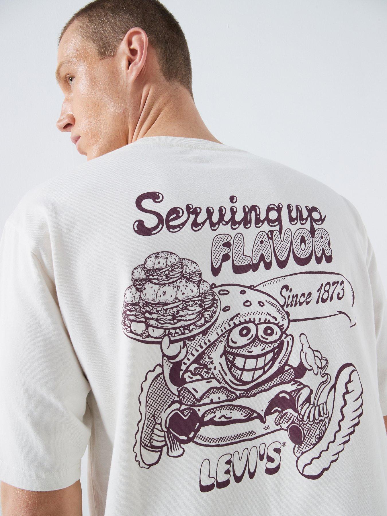Levi's Flavour Back Grpahic T-Shirt - White