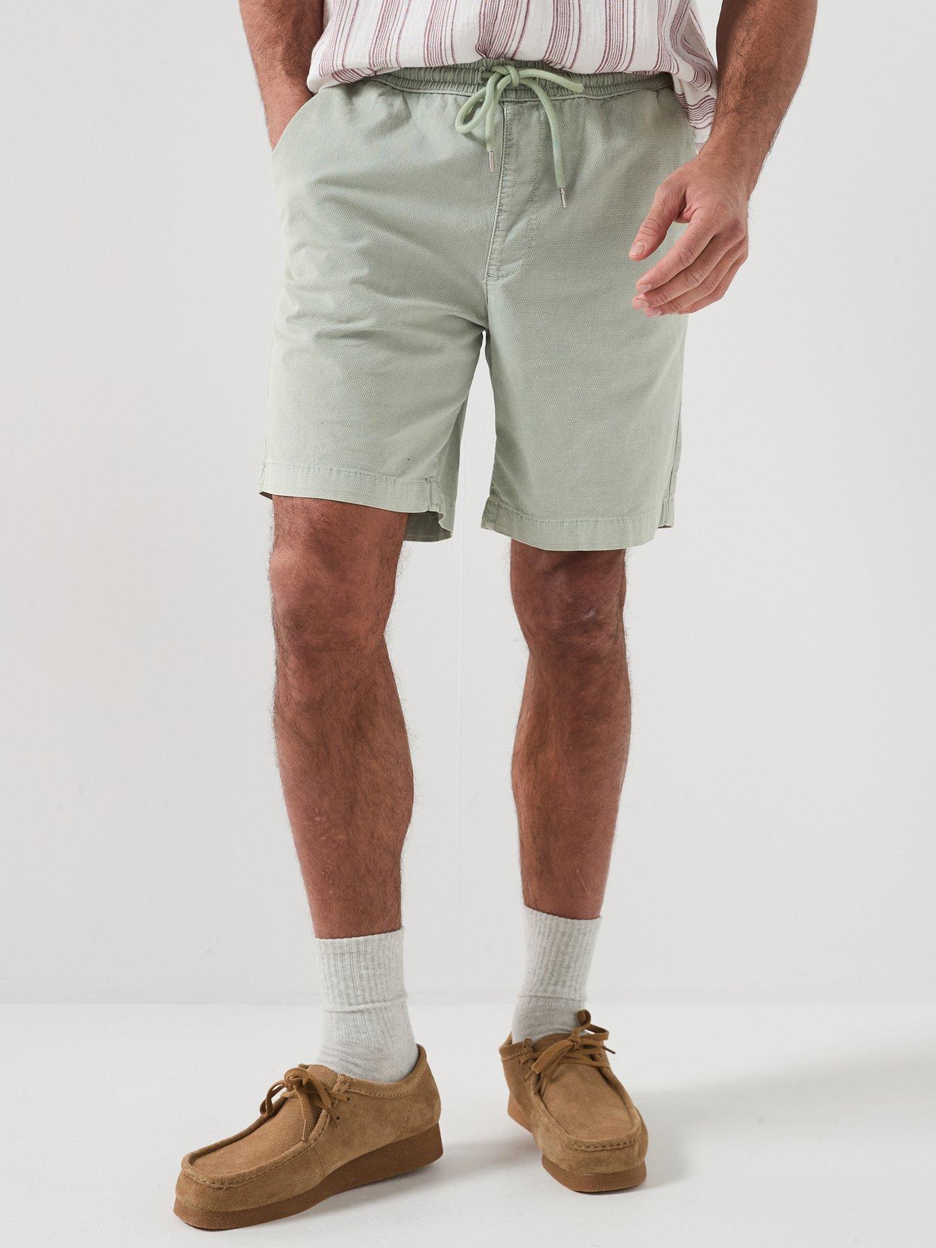 Jack & Jones Jaiden Carter Wash Dob Shorts - Light Khaki