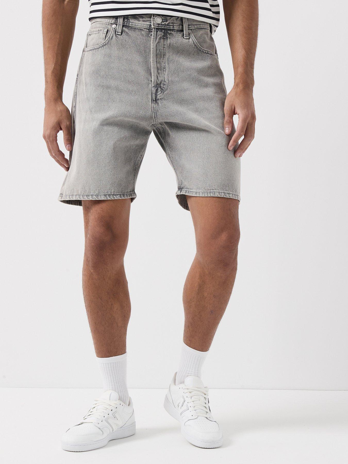 jack-jones-tony-original-denim-shorts-greyfront