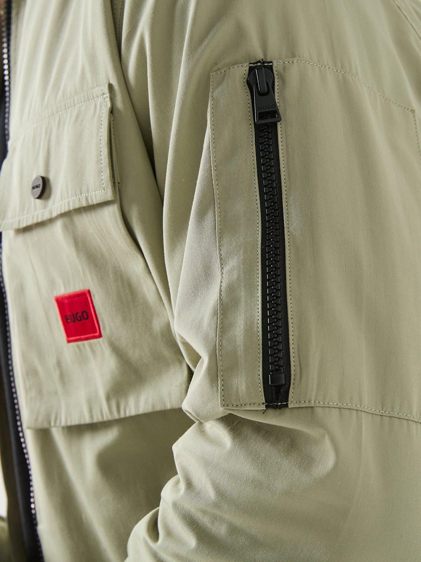 Image 6 of 6 of HUGO Emmond Overshirt- Green