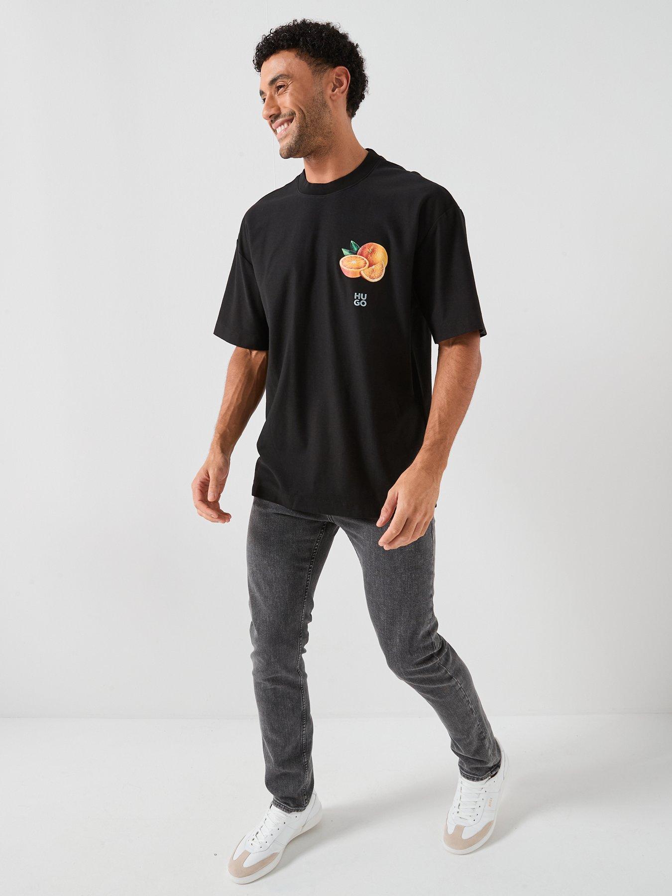 hugo-dartiee-crew-t-shirt--blackback