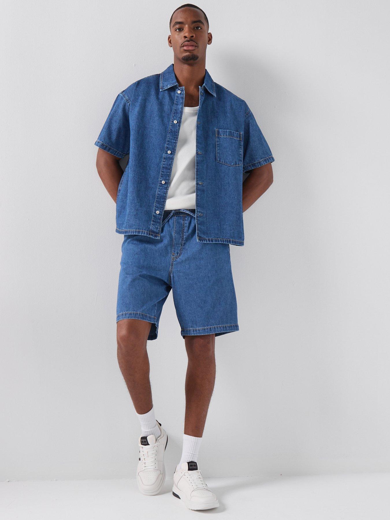 Image 6 of 6 of Jack & Jones Tony Bermuda&nbsp;Shorts - Blue