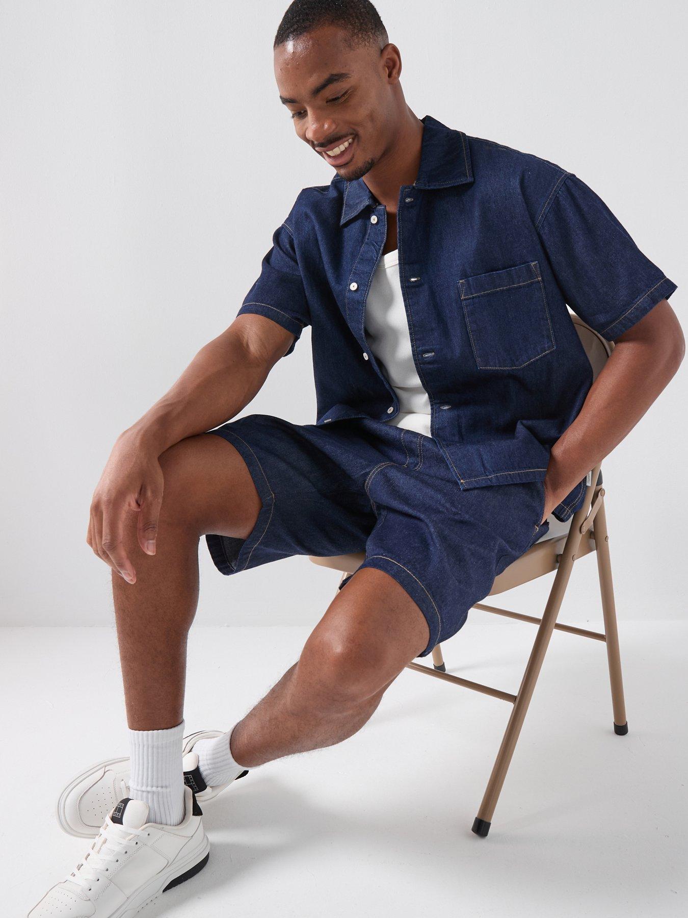 Image 4 of 6 of Jack & Jones Tony Shorts - Blue