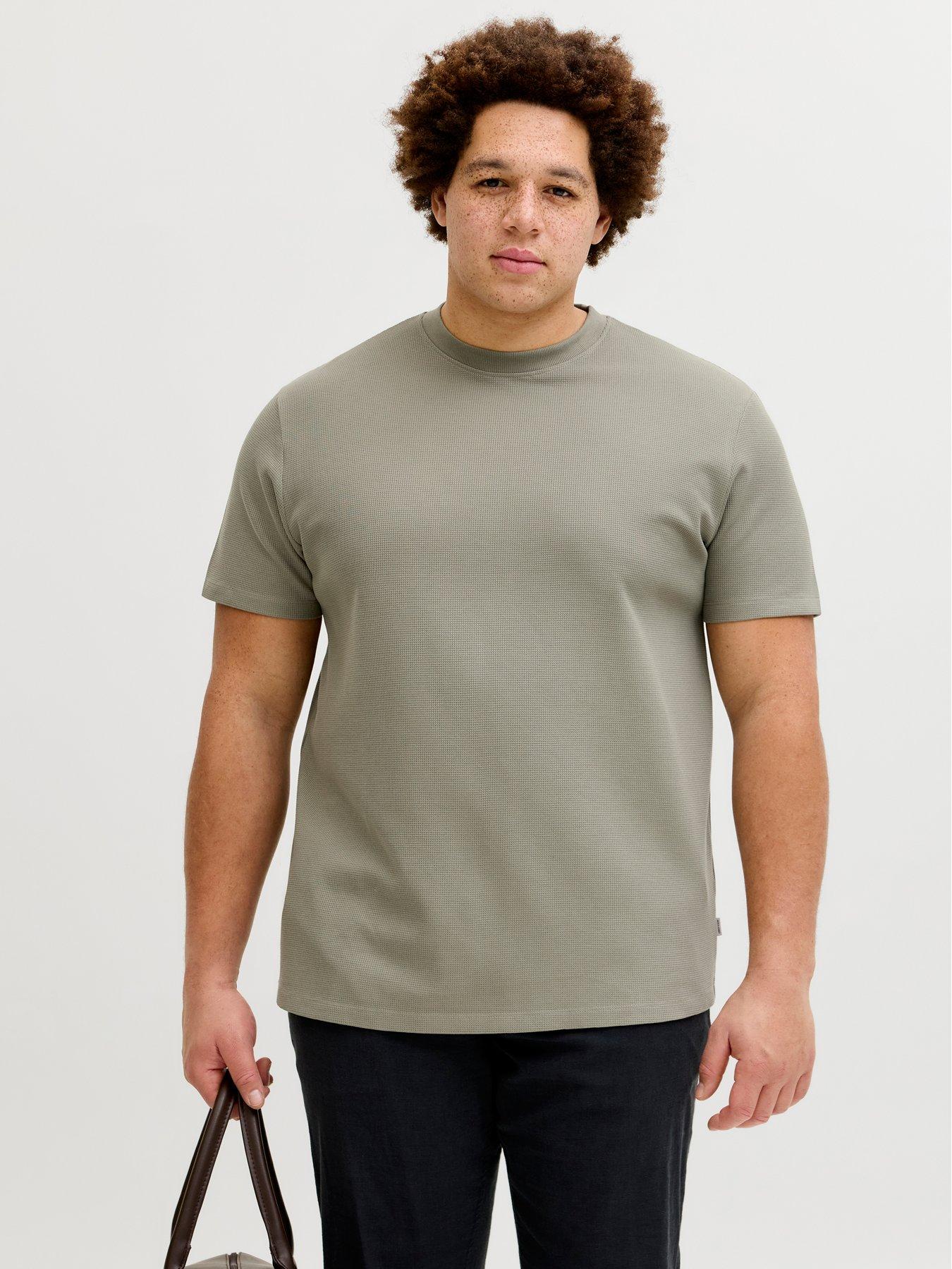 jack-jones-plus-austin-t-shirt-khakifront